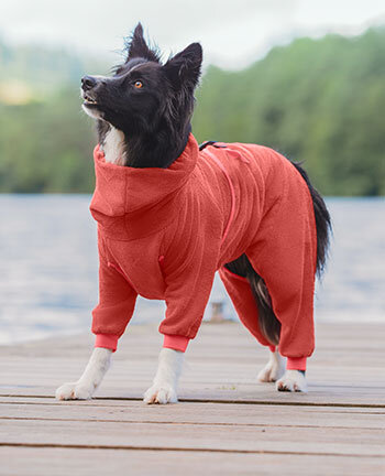 Fleece-/ badstof mantel en sweater