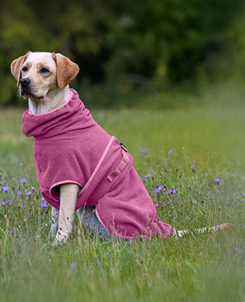 Fleece-/ badstof mantel en sweater