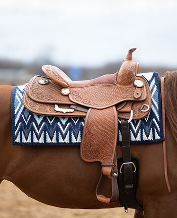 Western pads & show blankets