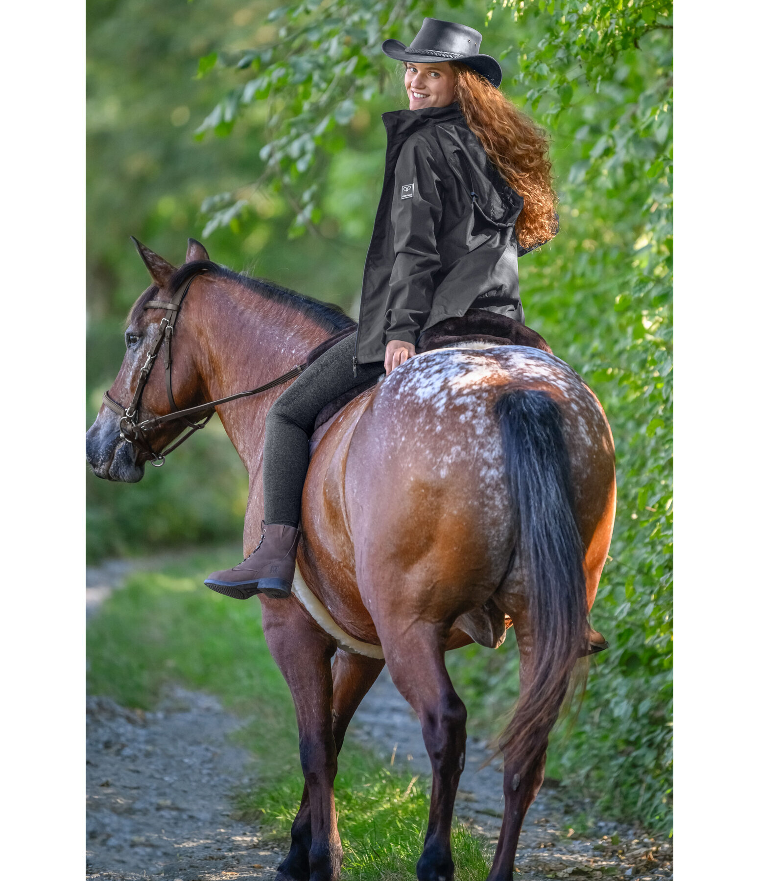 Clan Monetair een schuldeiser regenjas Packer - Dames bovenkleding - Kramer Paardensport