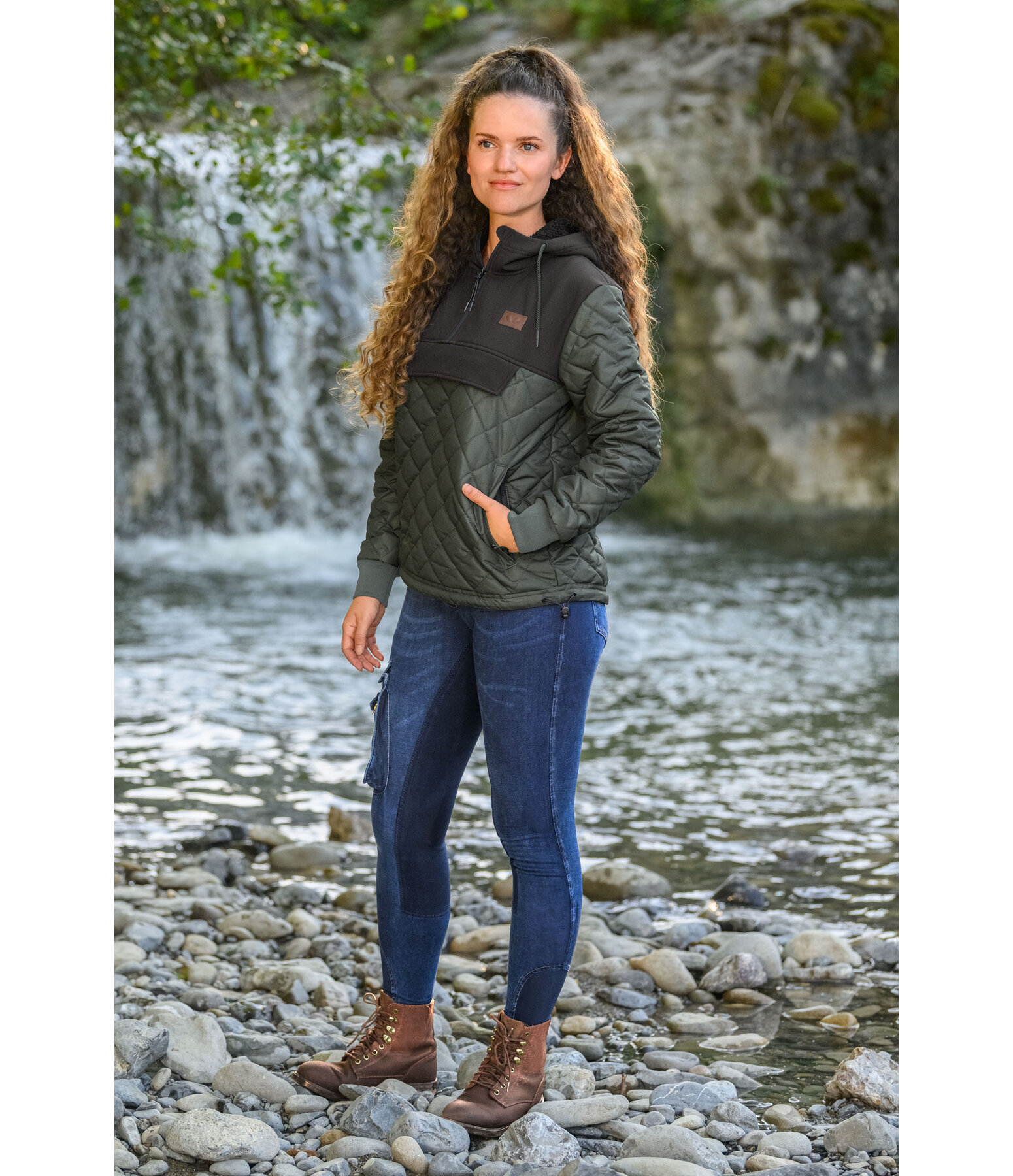 trekking-jeans met volledig zitvlak Aspen