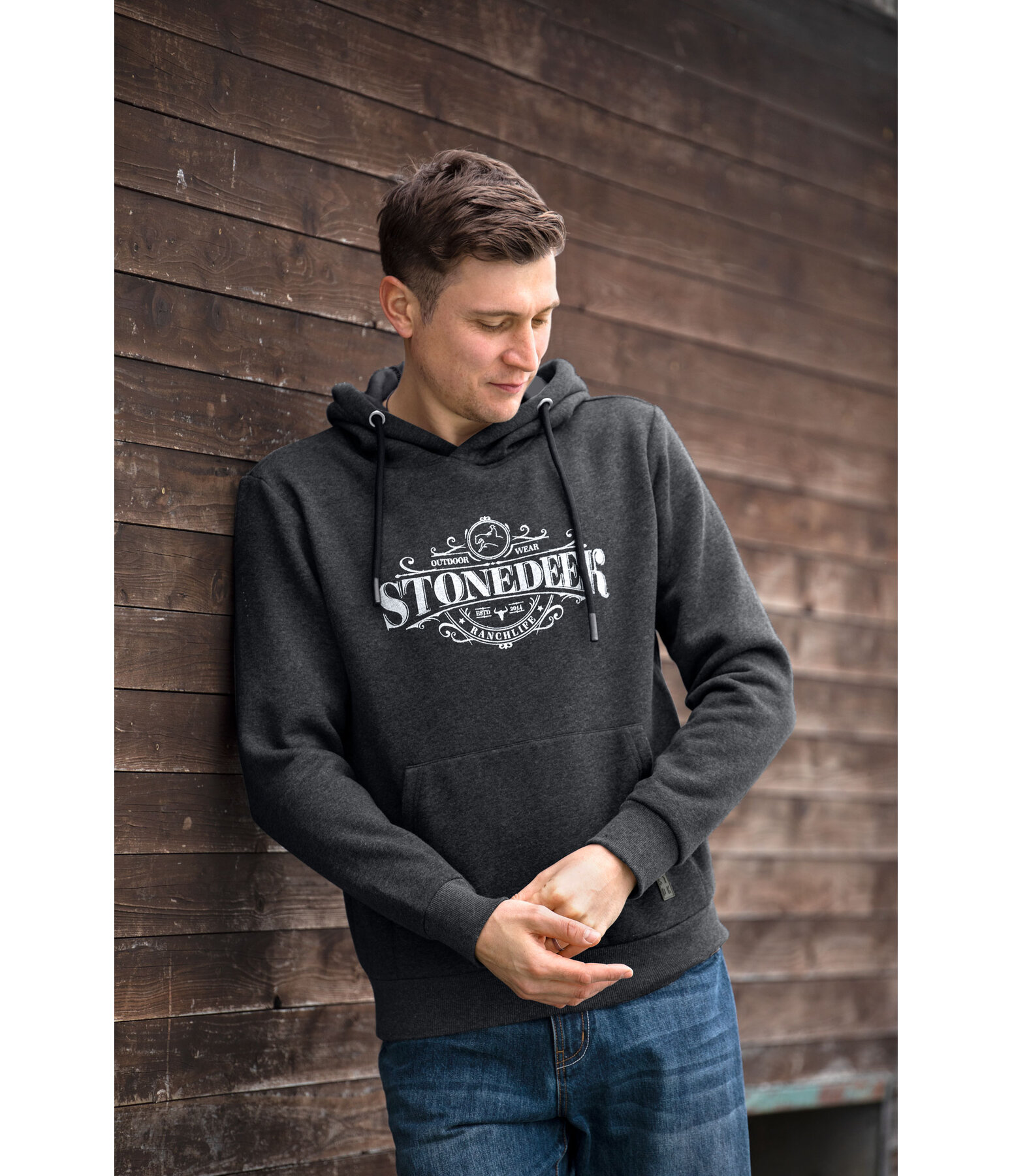 heren hoodie Matt