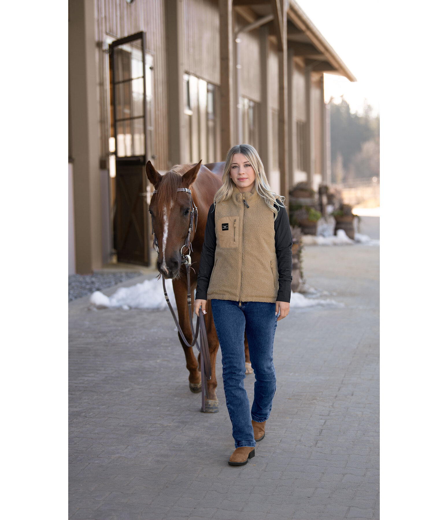 omkeerbare bodywarmer Hadley