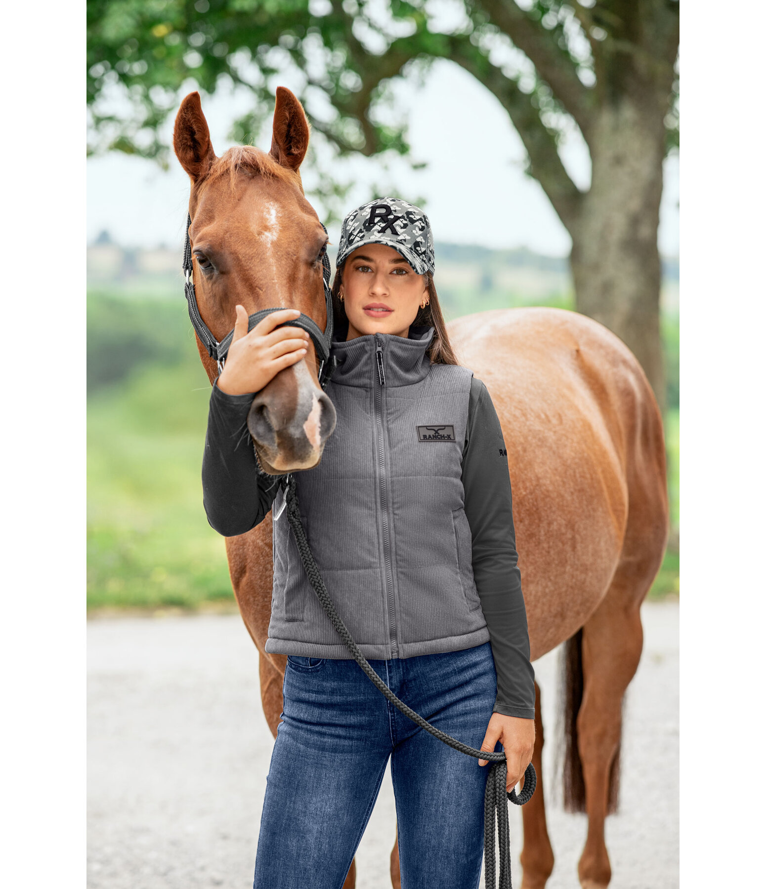 Cropped bodywarmer Tate