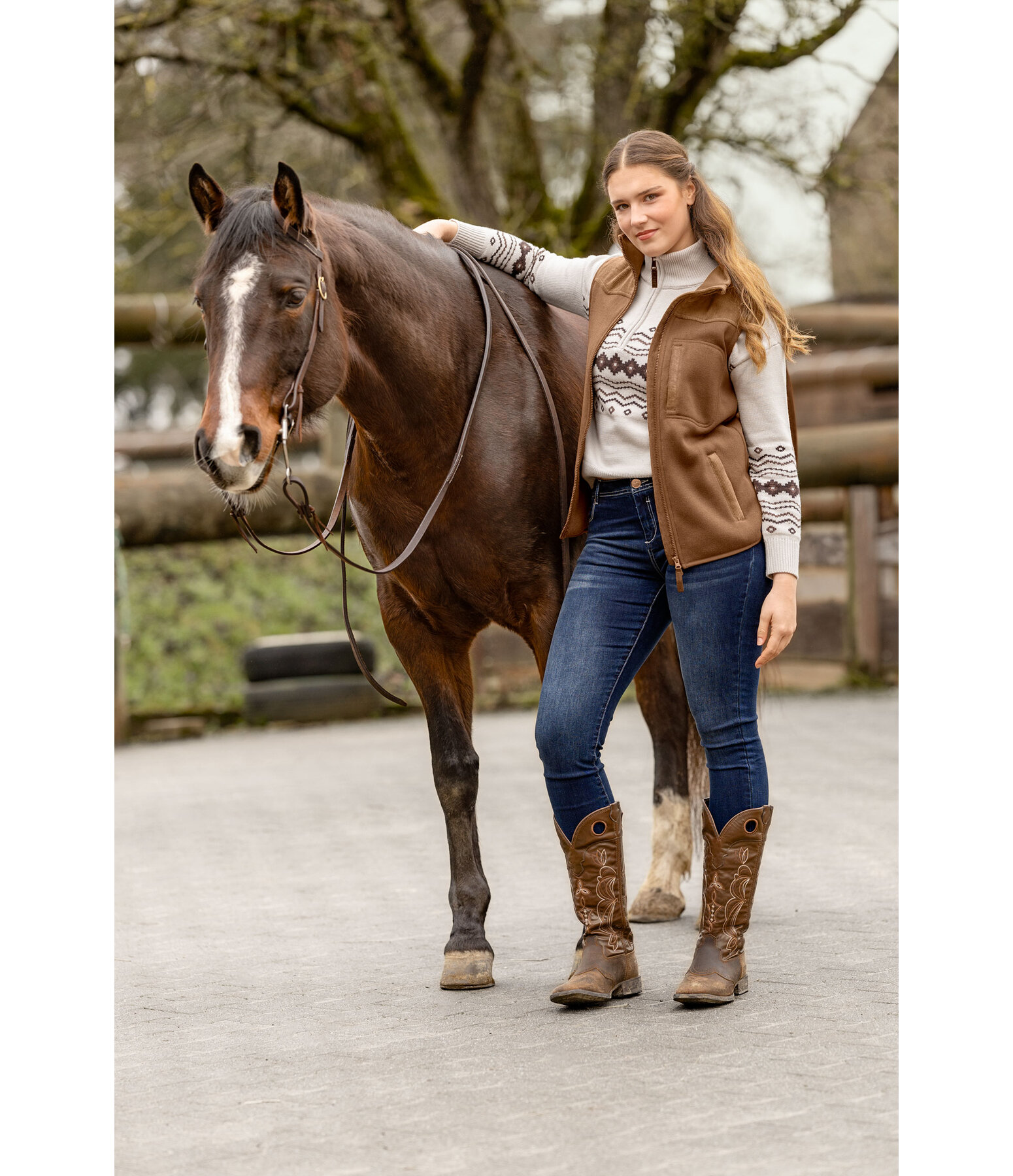 gebreide pullover Senna