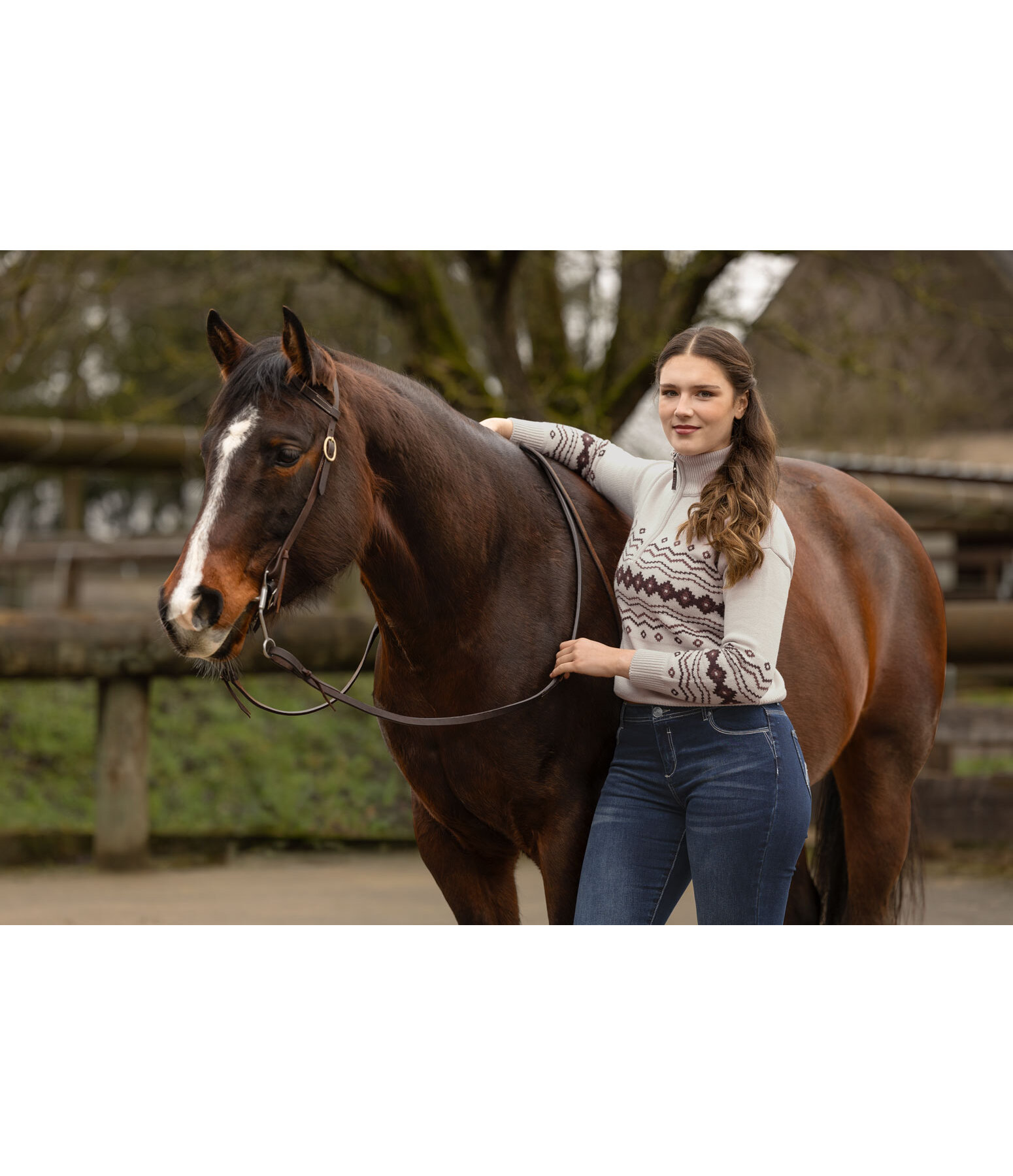 gebreide pullover Senna