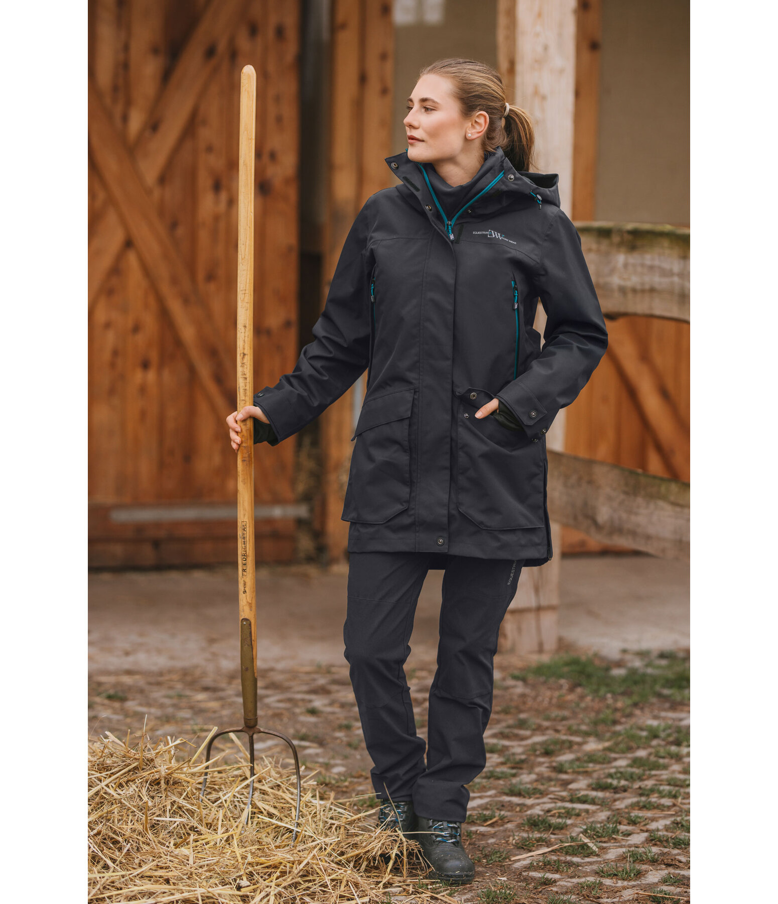 3 in 1 functionele outdoor regenjas met afneembare bodywarmer