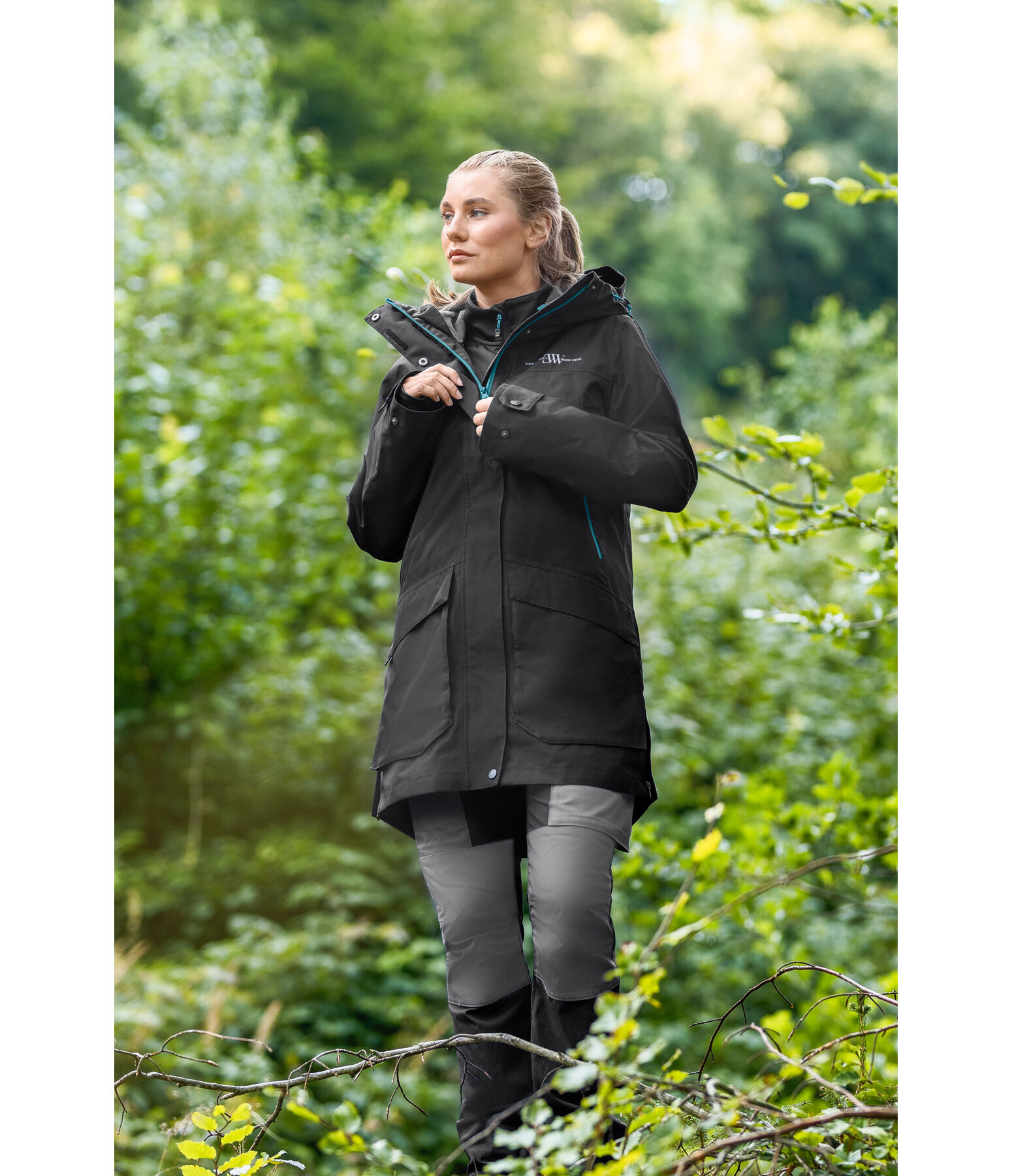 3 in 1 functionele outdoor regenjas met afneembare bodywarmer
