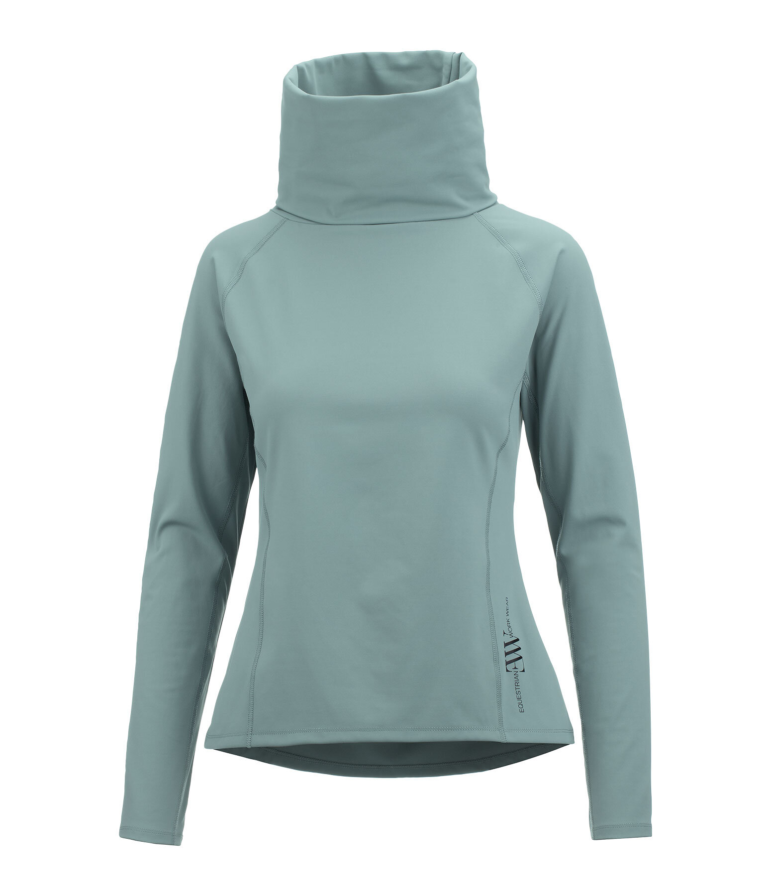 Functionele shirt met rolkraag