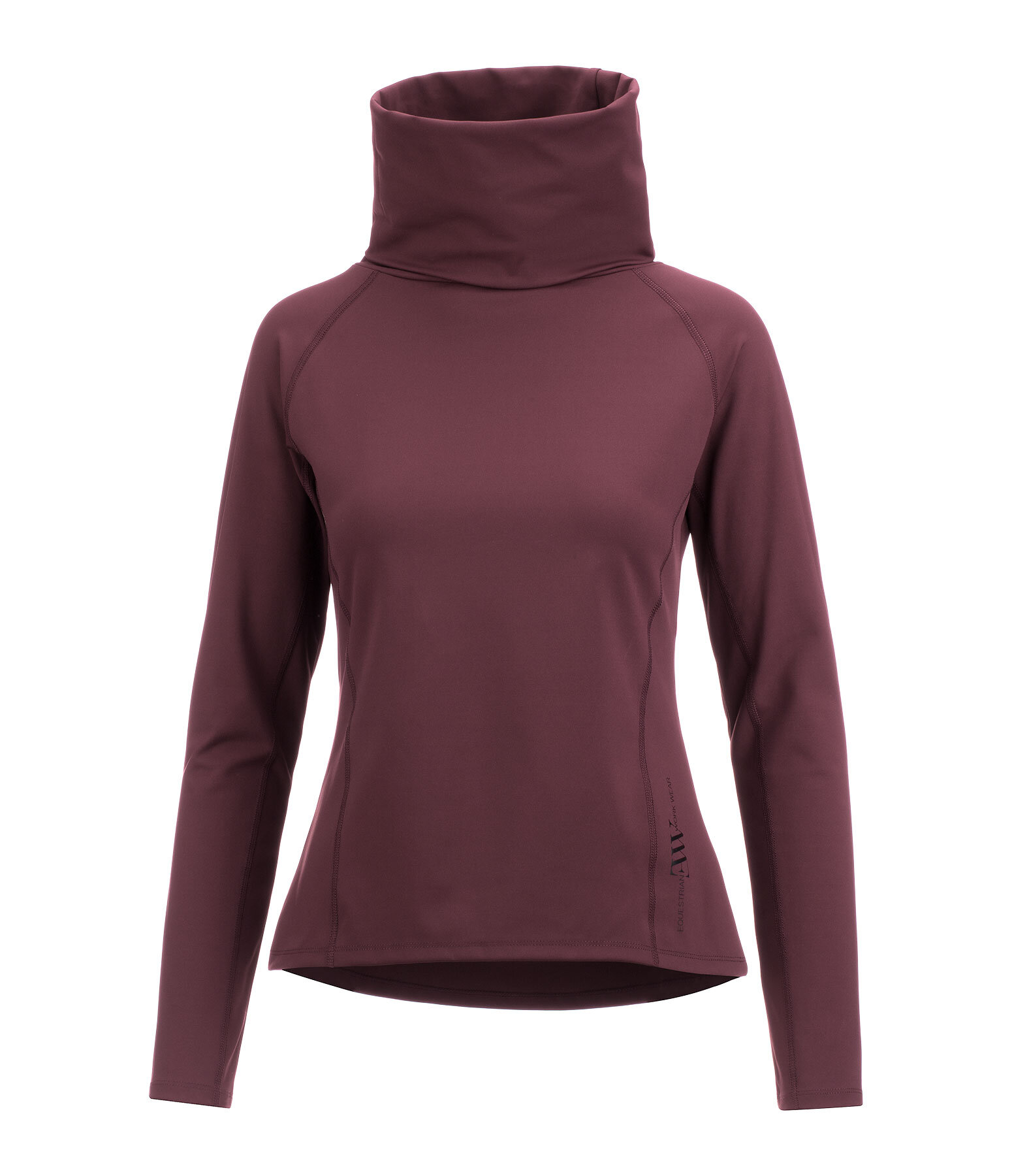 Functionele shirt met rolkraag