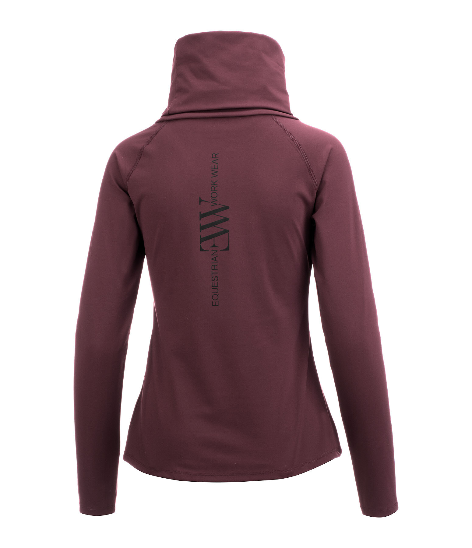 Functionele shirt met rolkraag