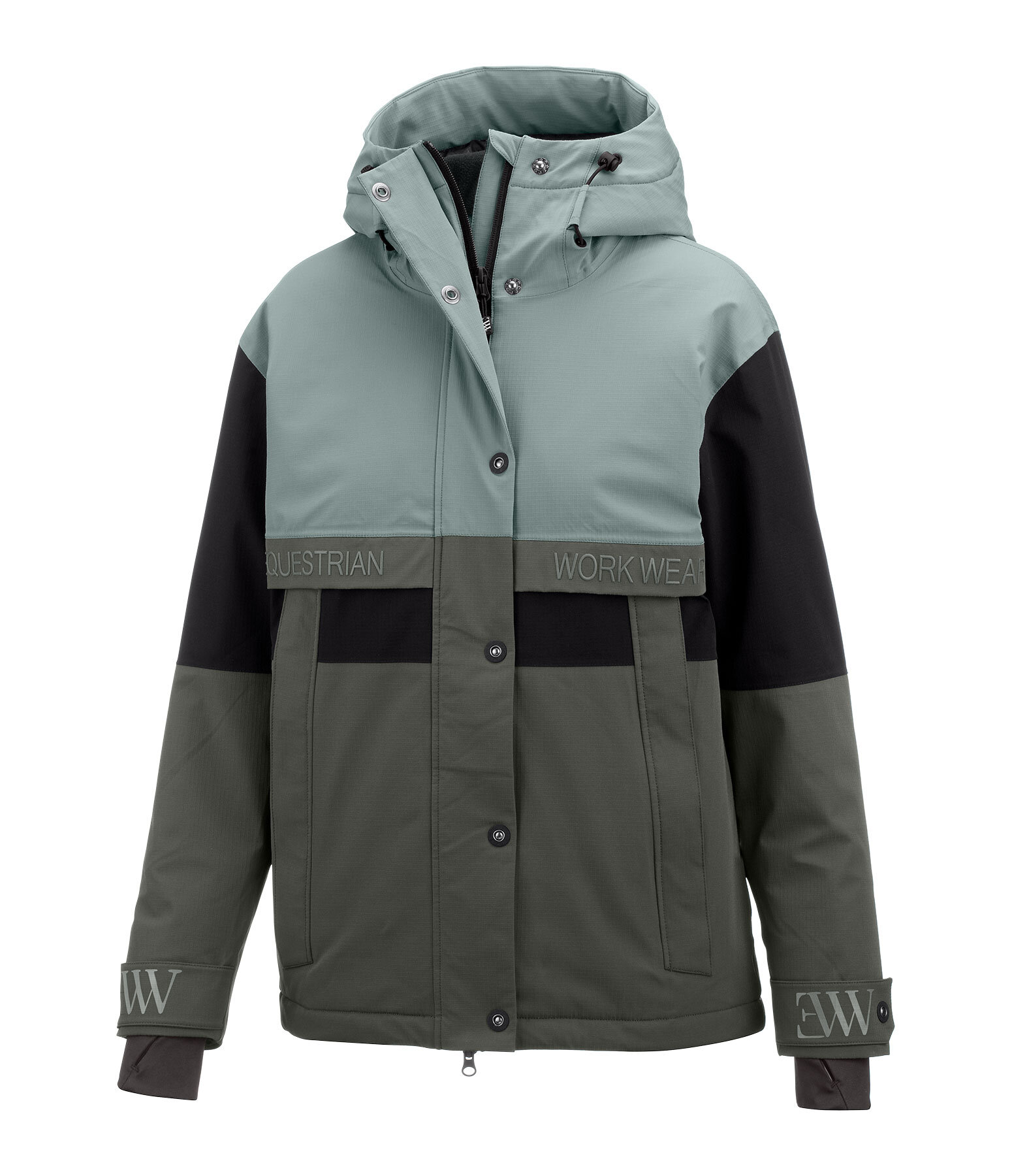 outdoor winterjas met capuchon