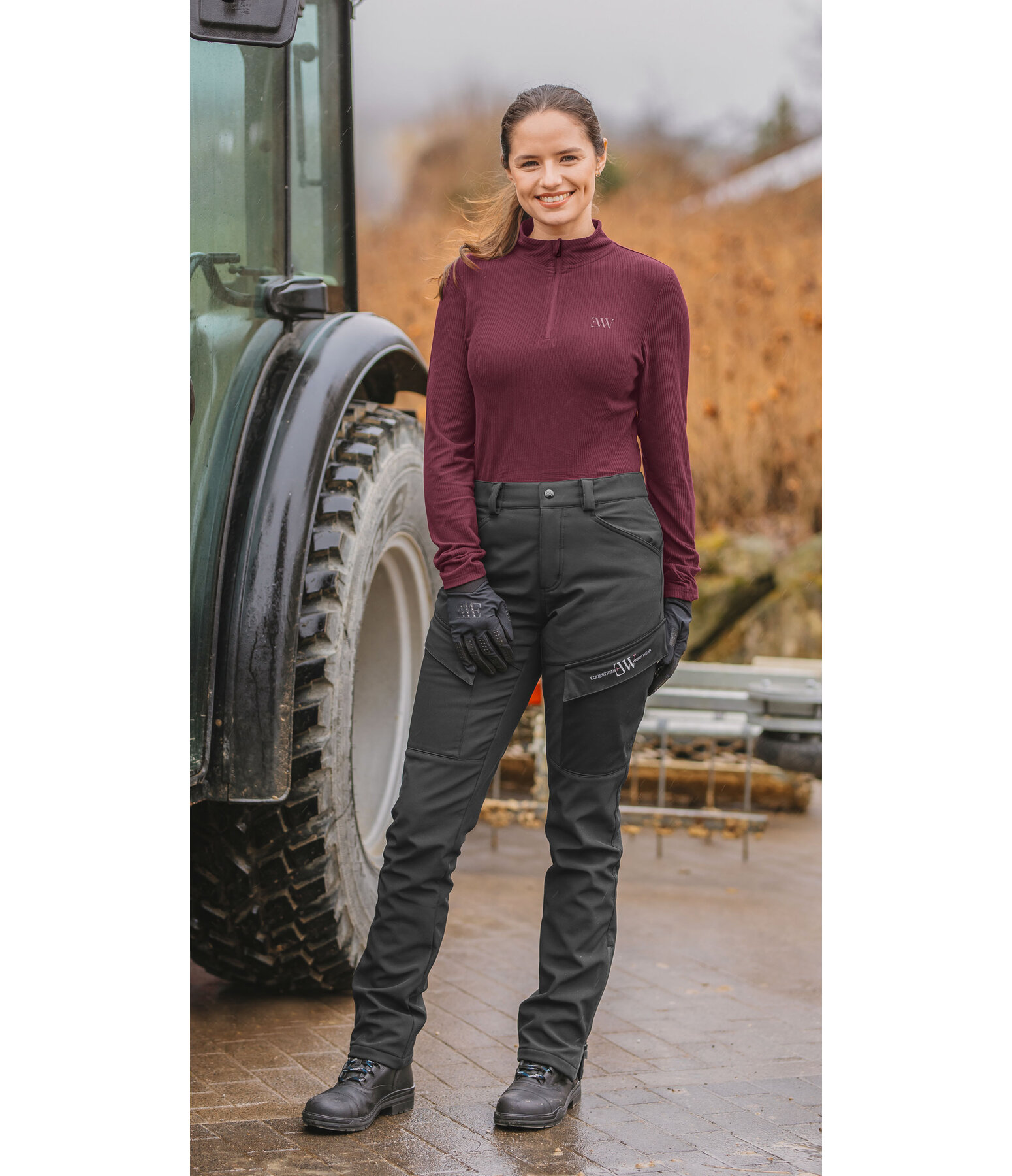 Winter softshell outdoorbroek