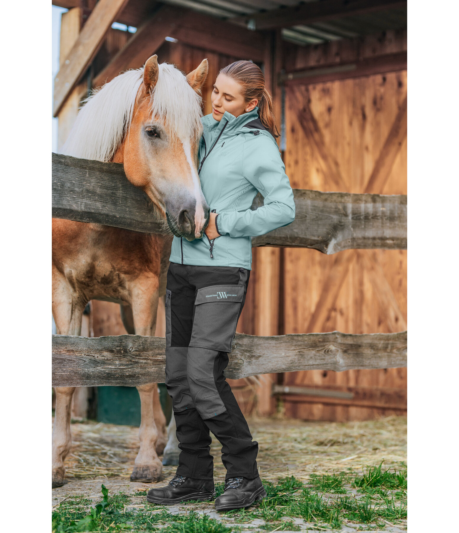 ademend softshelljas met afneembare capuchon