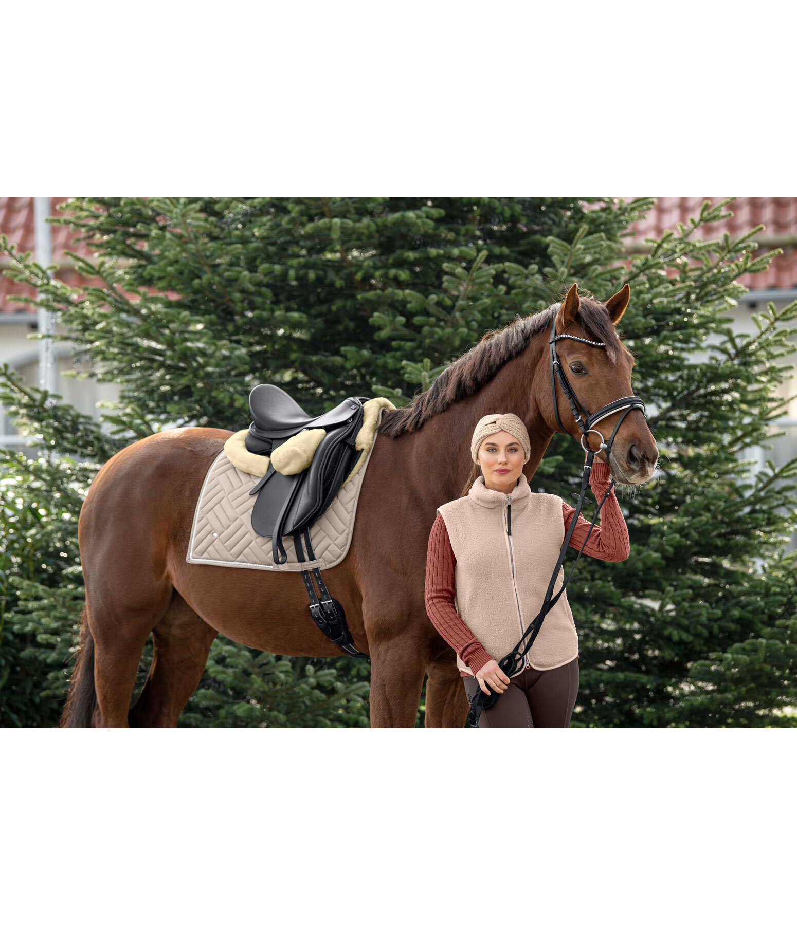 teddyfleece zadelonderlegger Breathable