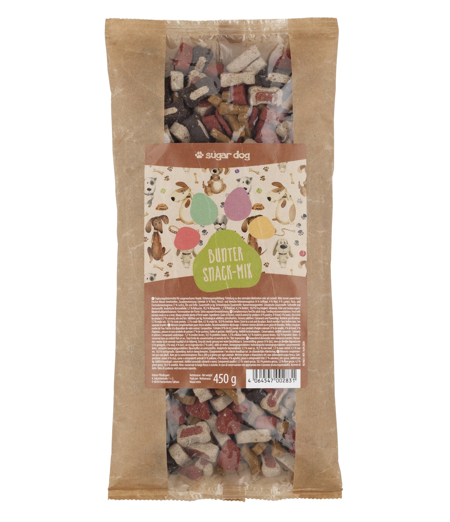 bonte Snack-Mix voor honden