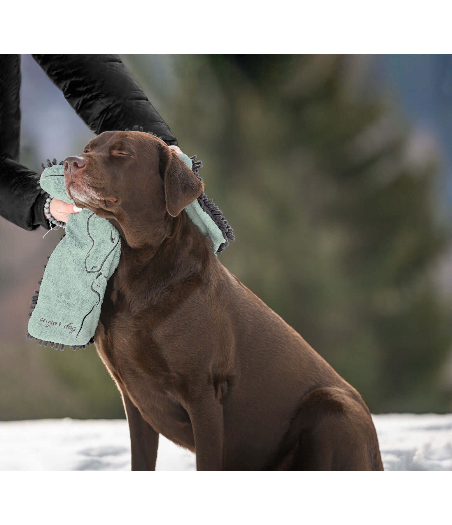 multifunctionele handdoek Soulmate voor honden