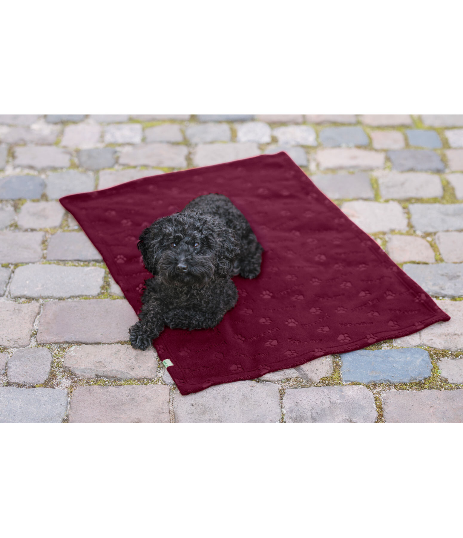 fleece overgooi- en ligdeken Charly