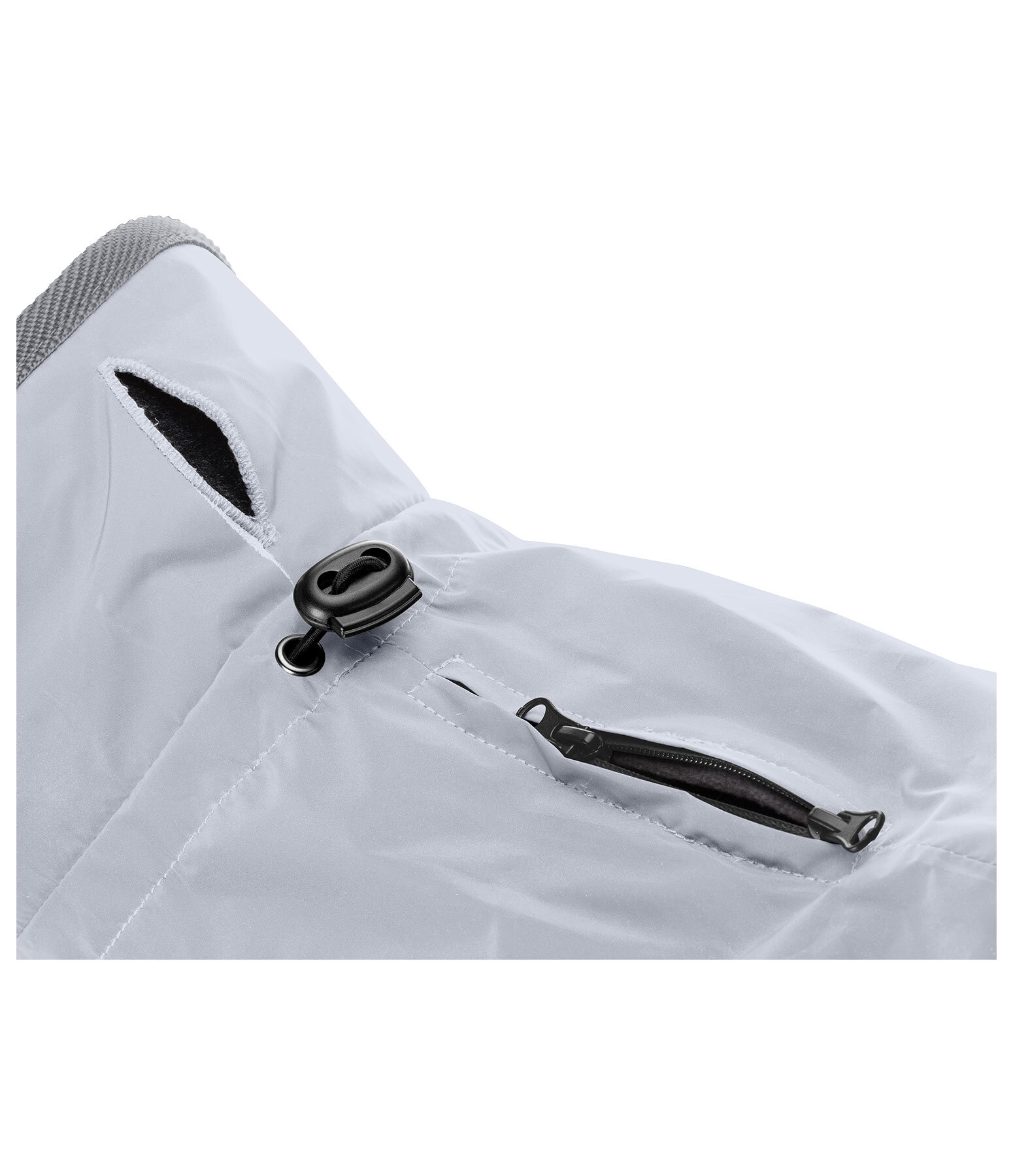 Teckel reflecterende mantel George met fleecevoering