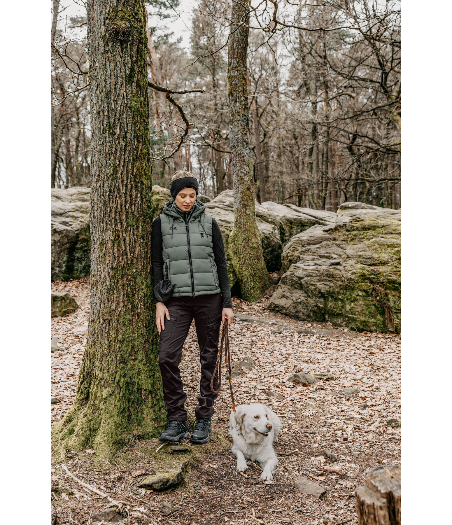 outdoor gewatteerde bodywarmer. Elowen