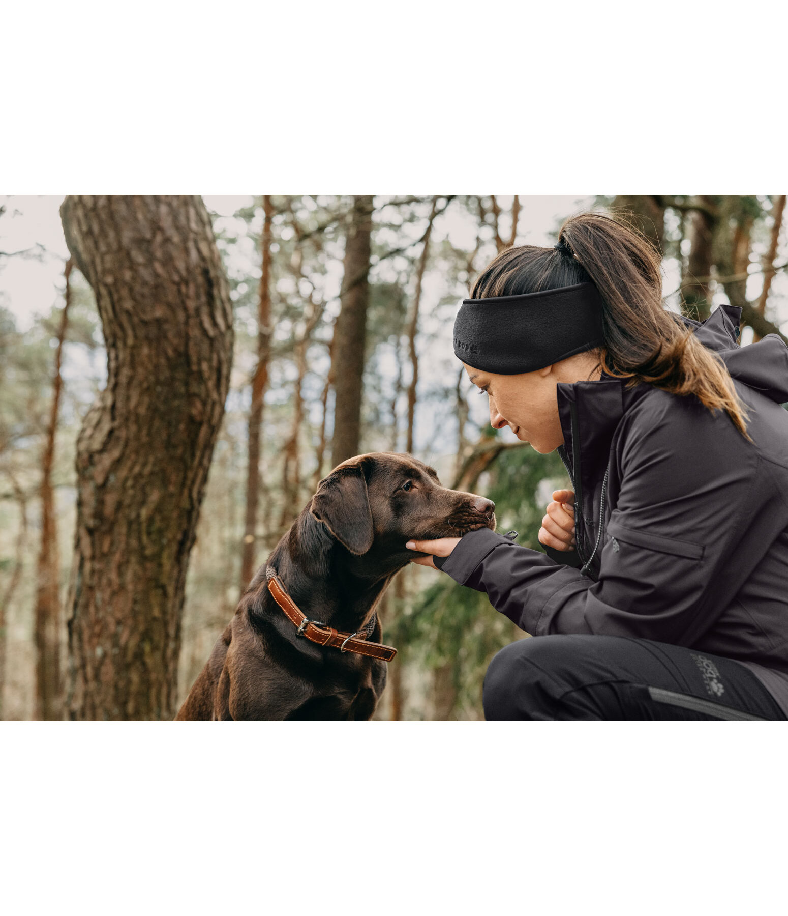 fleece hoofdband Foresta