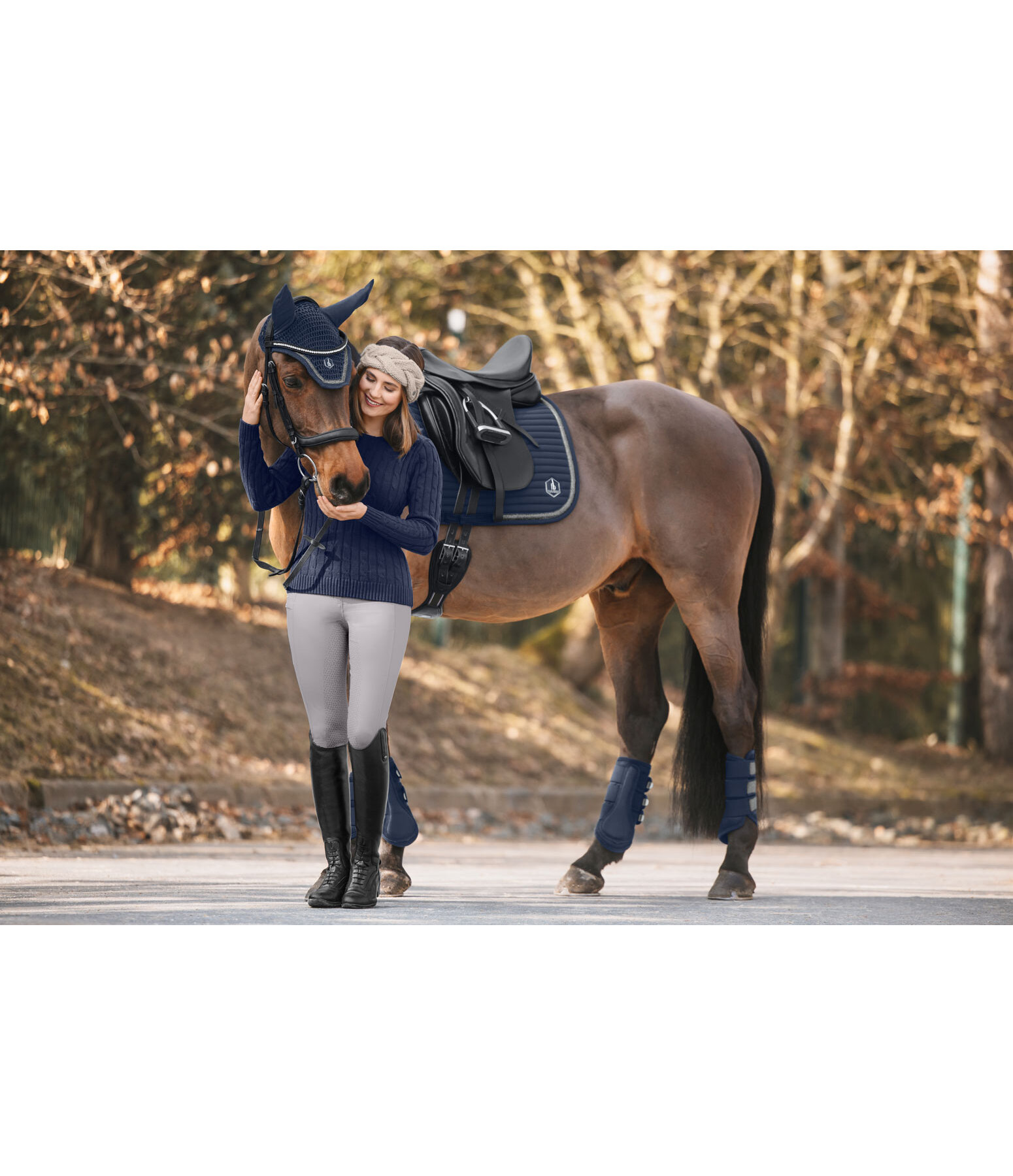 Mesh peesbeschermers Glitter, voorbenen