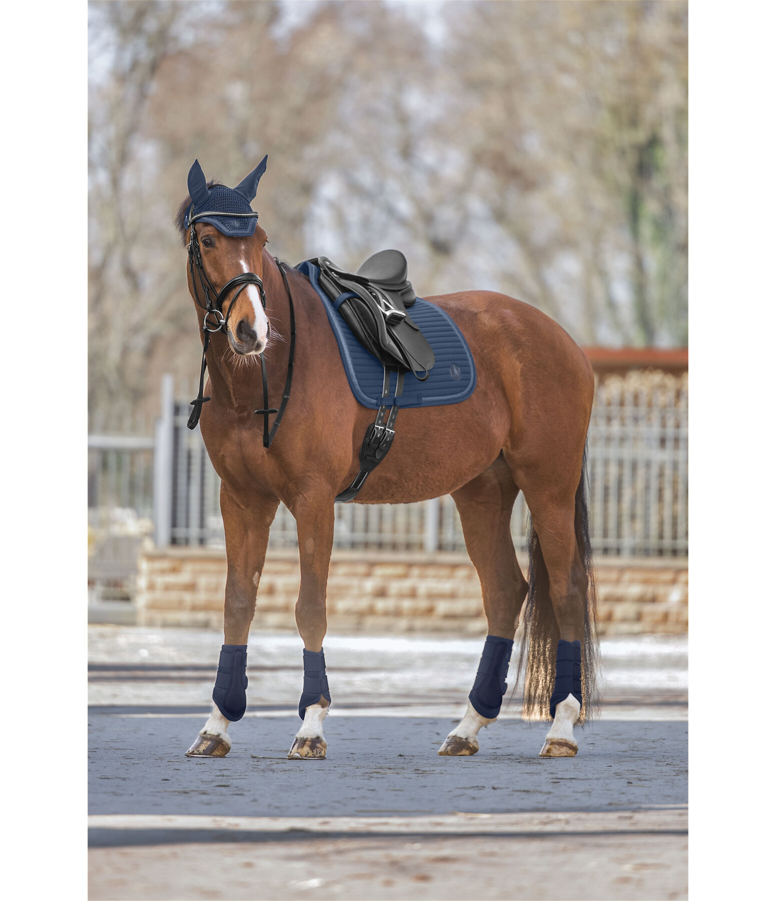 Mesh peesbeschermers Glitter, voorbenen