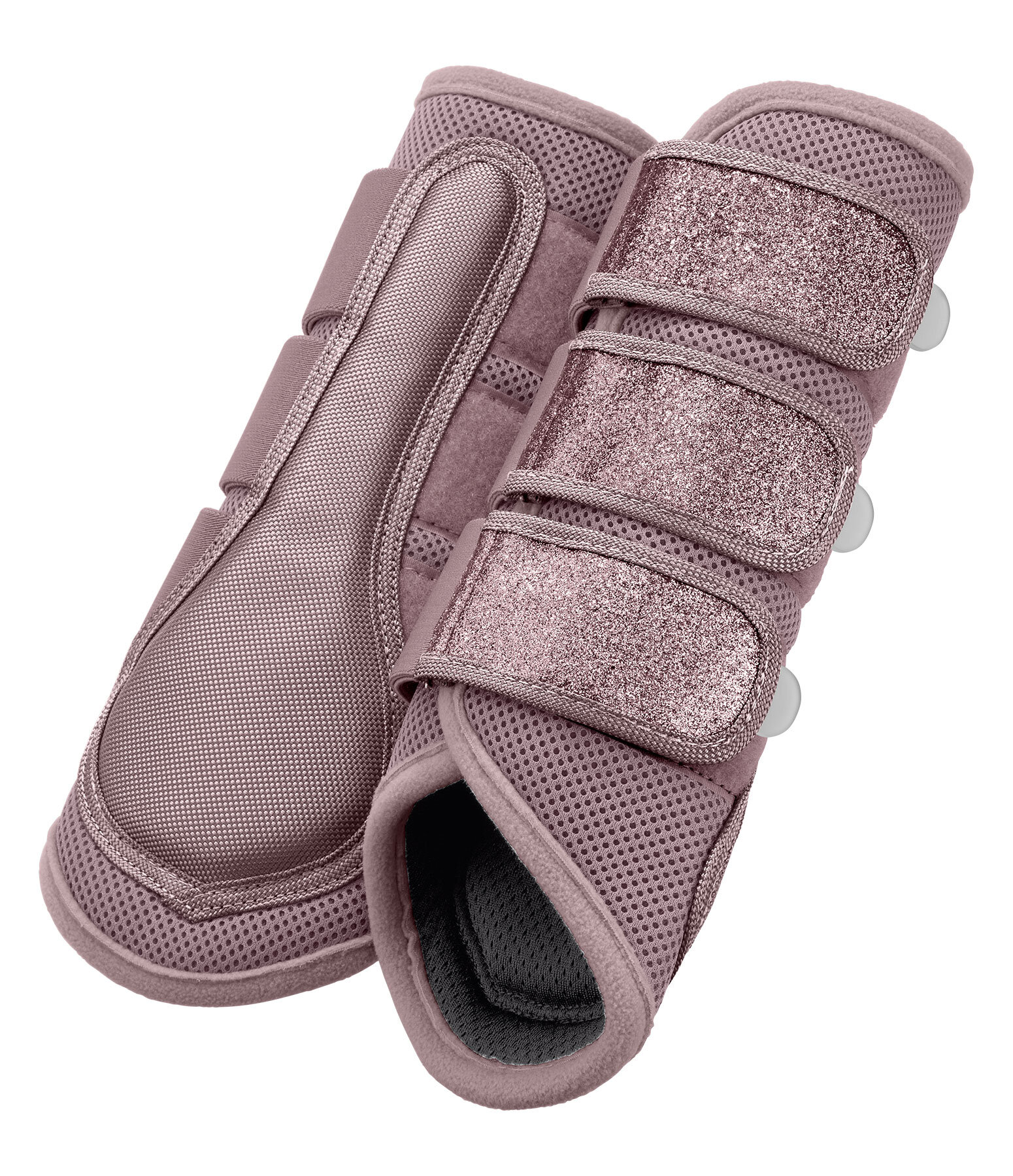 Mesh peesbeschermers Glitter, achterbenen