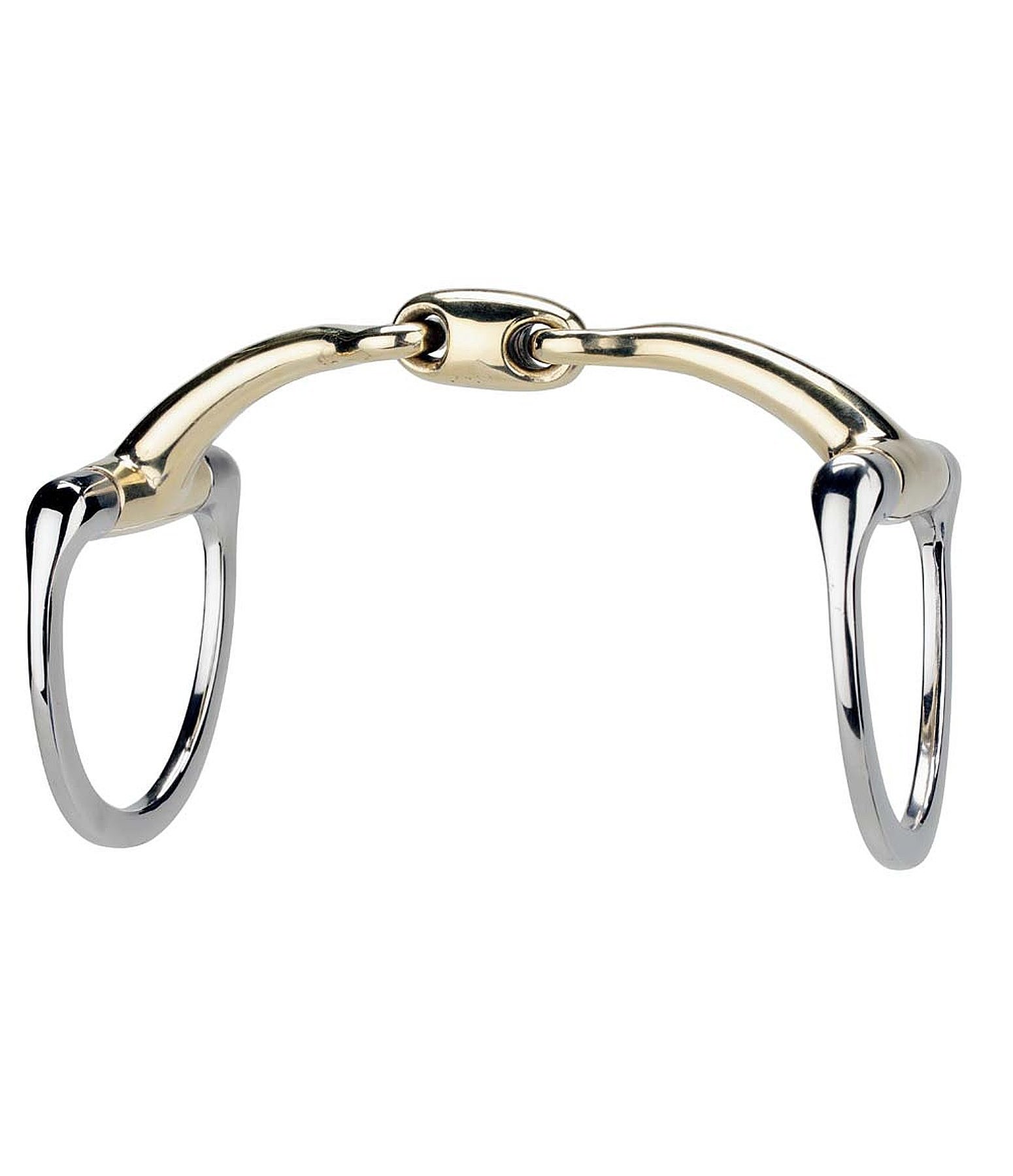 D-ring bit Anatomica, dubbel gebroken, dikte 16 mm