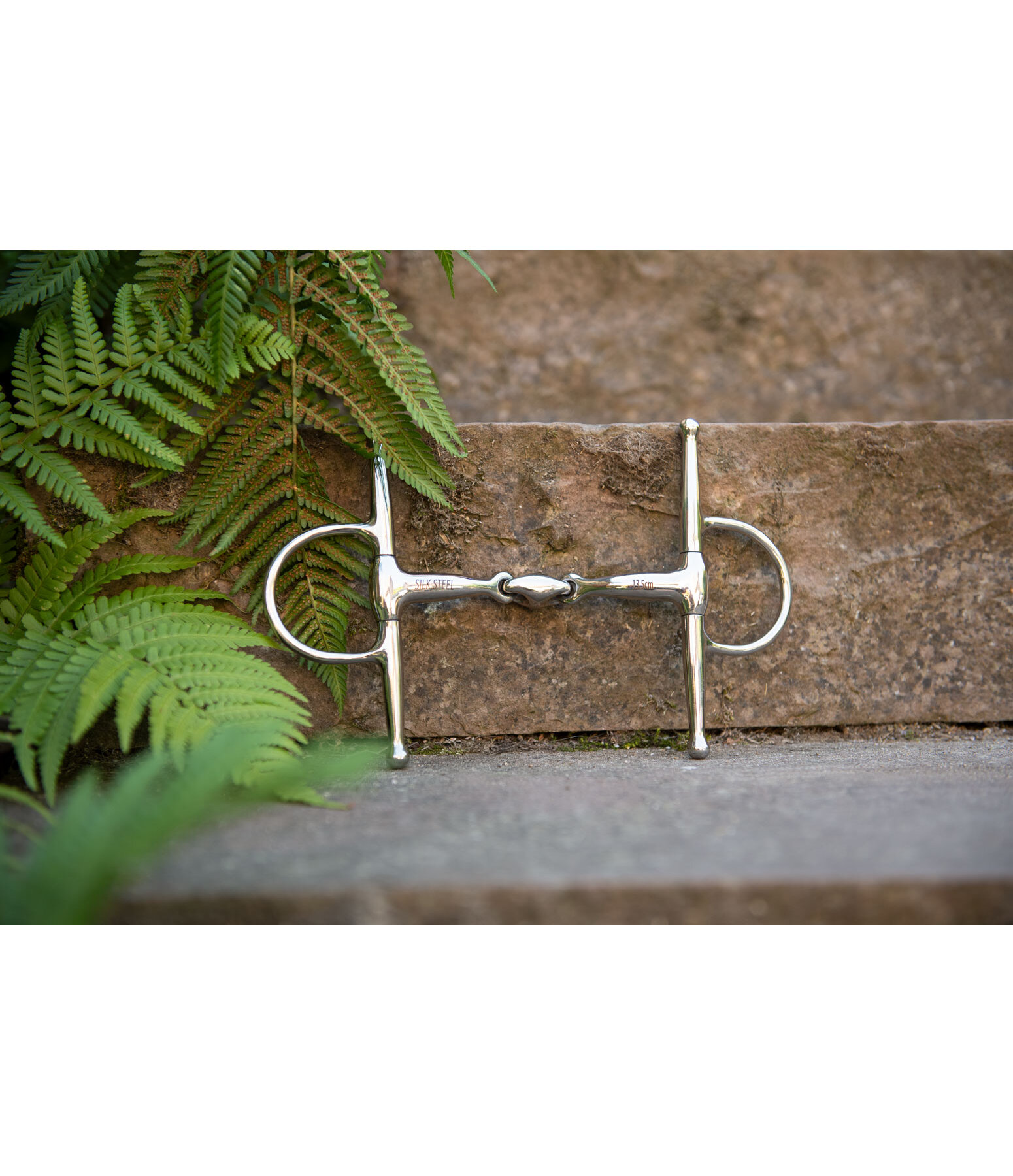 kneveltrens met olijfkop dubbel gebroken 16 mm