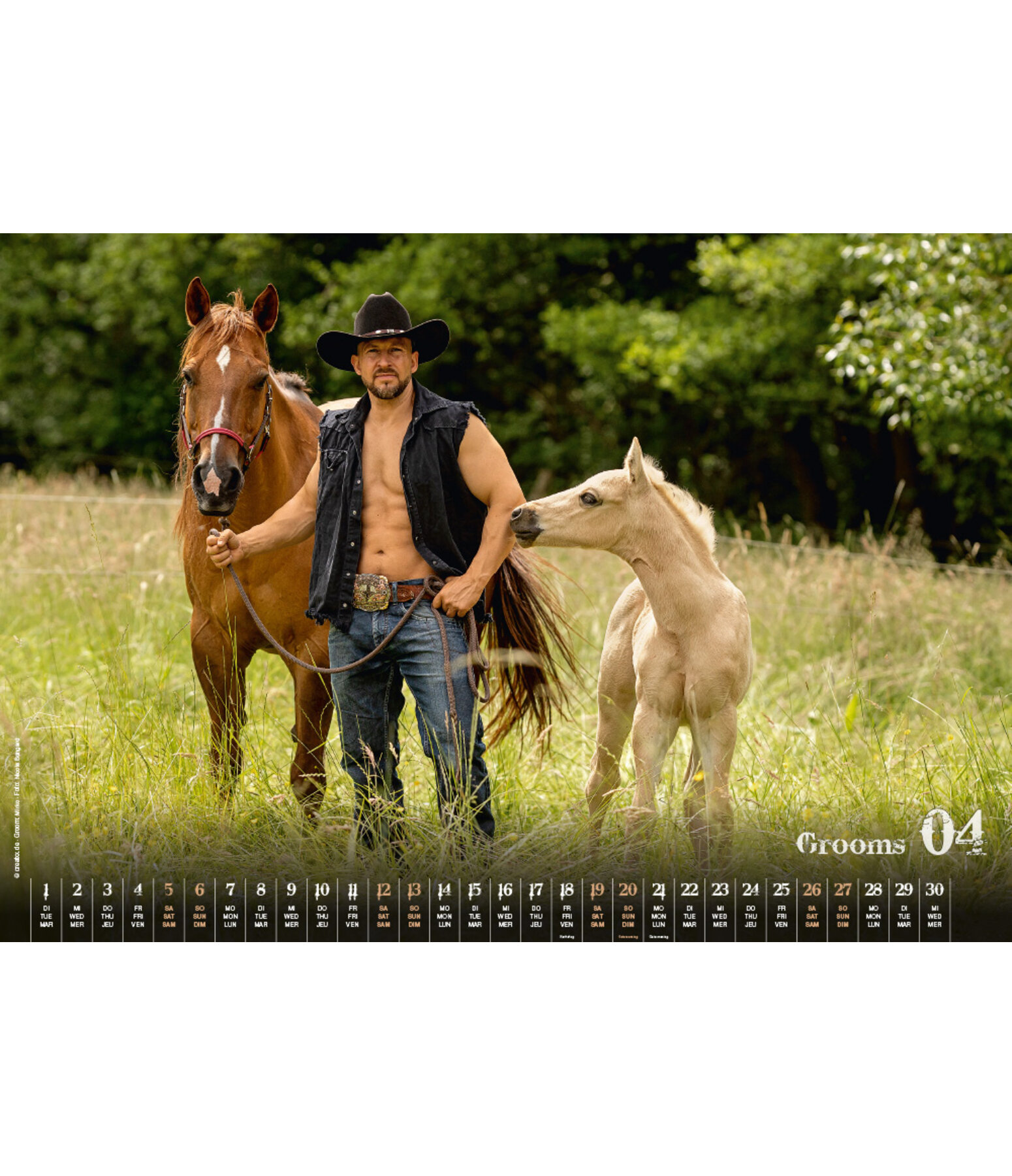 Grooms kalender 2026