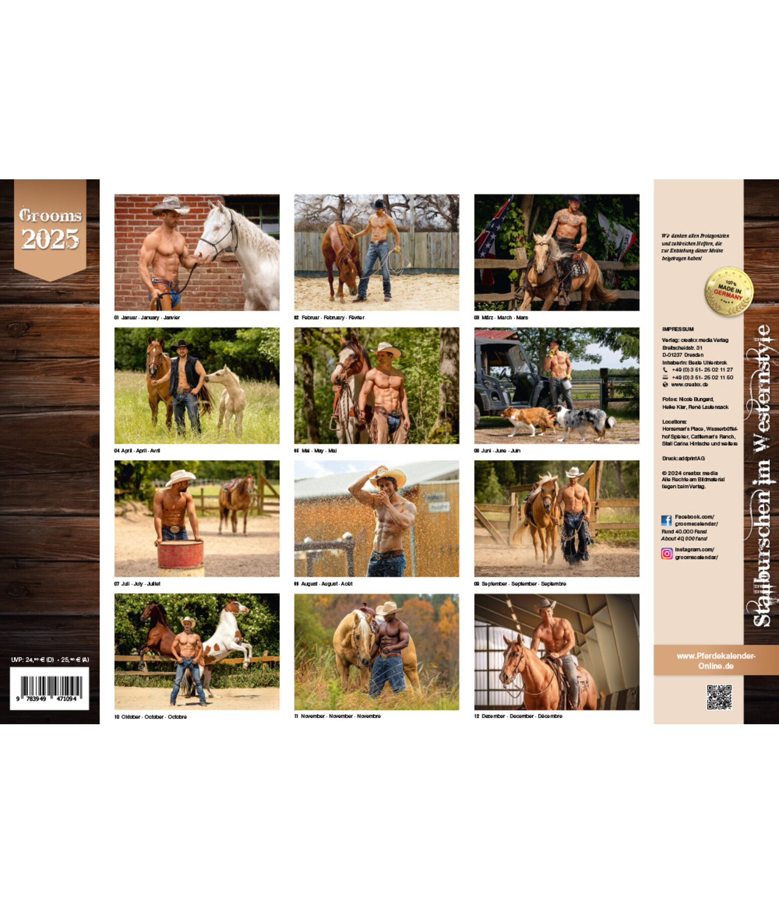 Grooms kalender 2026