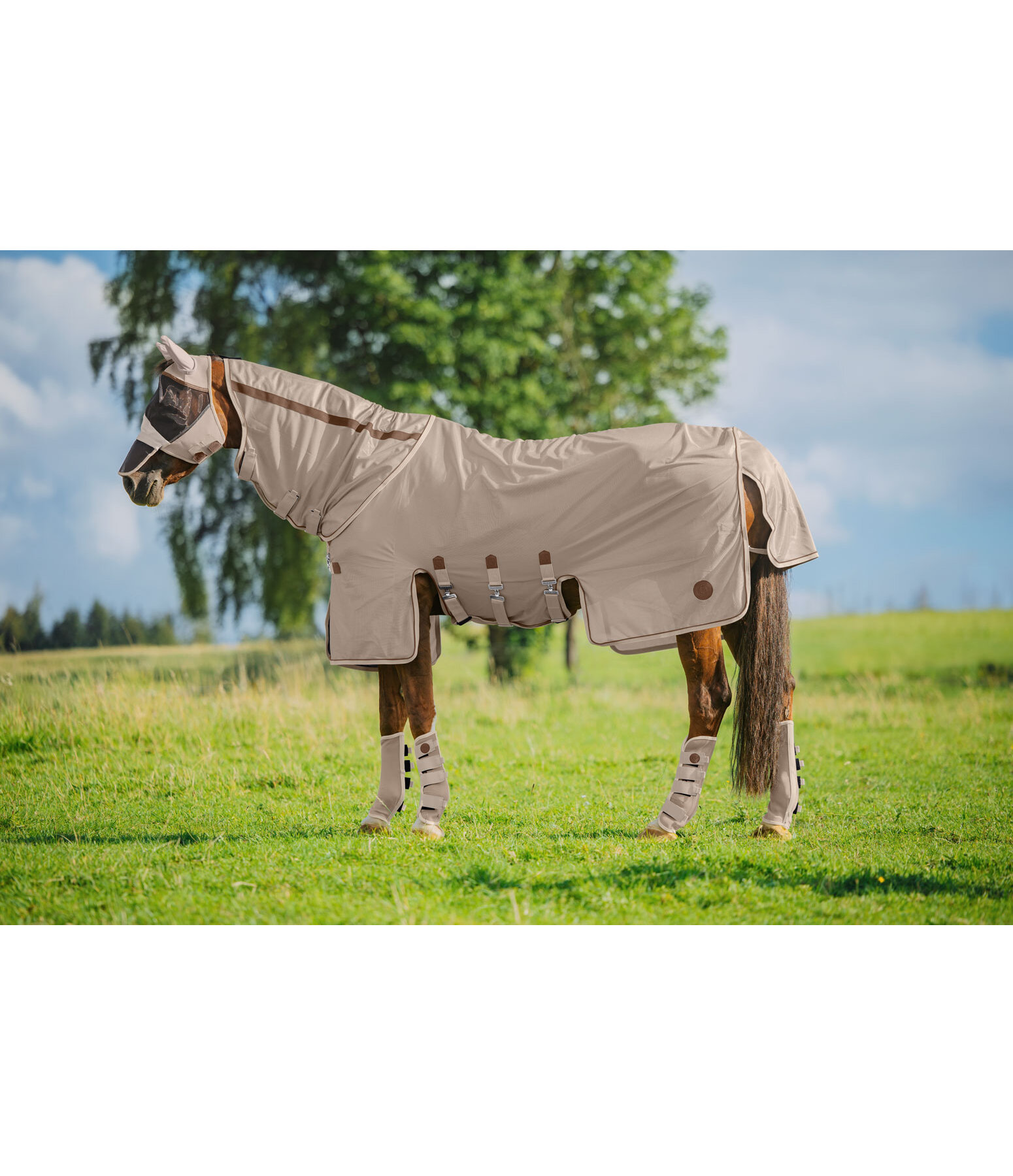 fullneck vliegendeken Timeless Elegance met verwijderbaar halsdeel