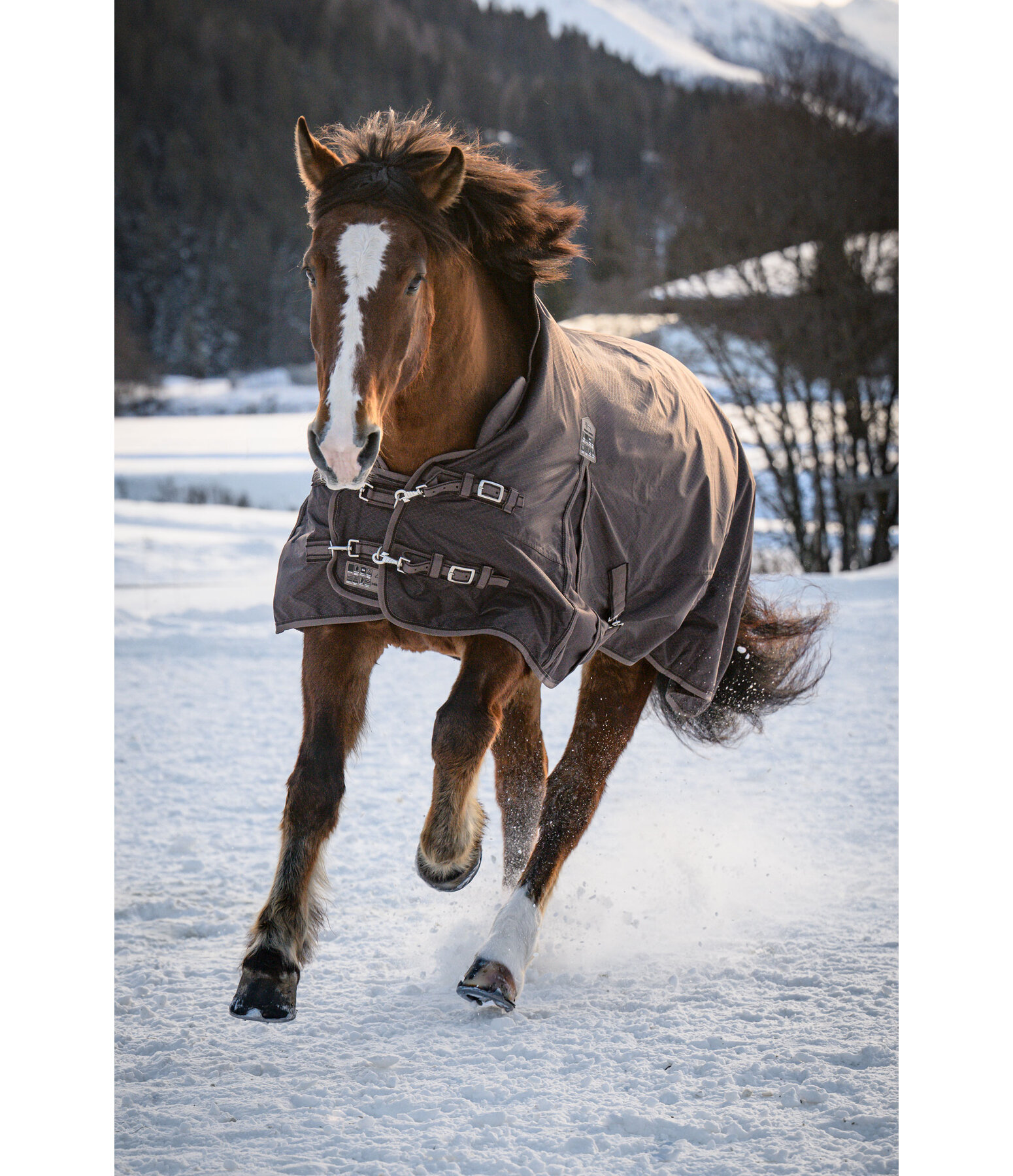 Highneck outdoordeken Jesco II met fleecevoering, 0 g