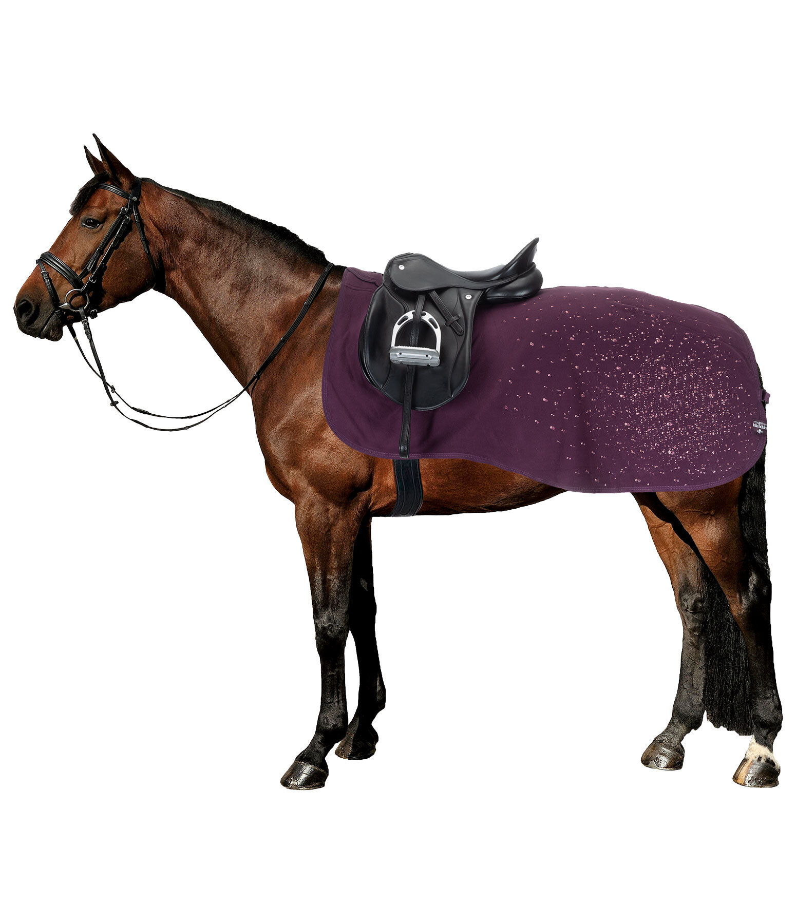 fleece uitrijdeken Sparkling II