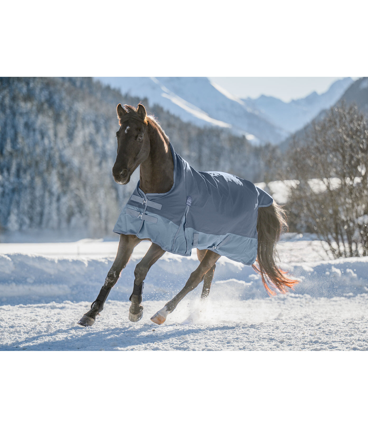Highneck outdoordeken Abegail, 50 g