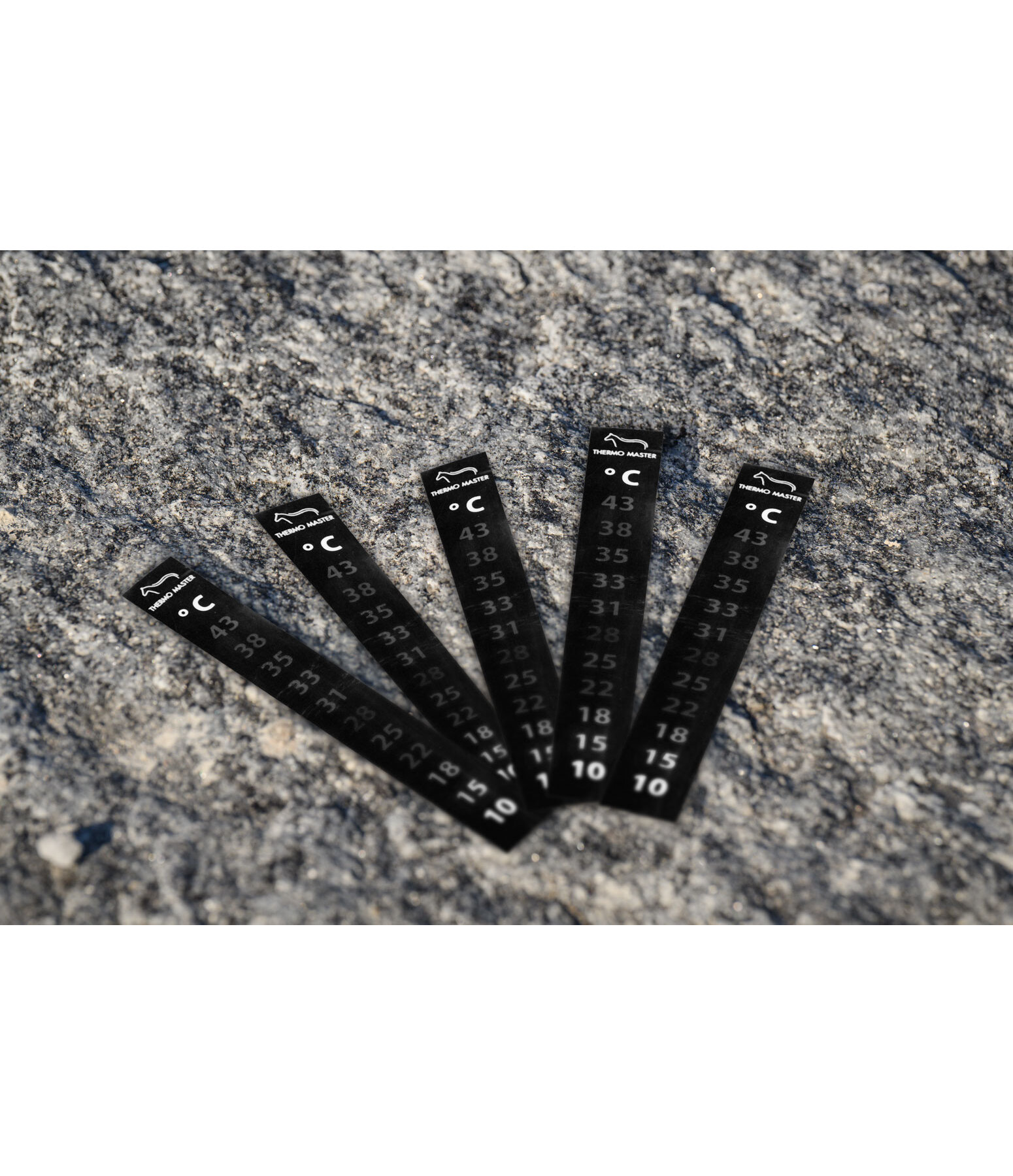deken thermometer-stickers, 5 stuks