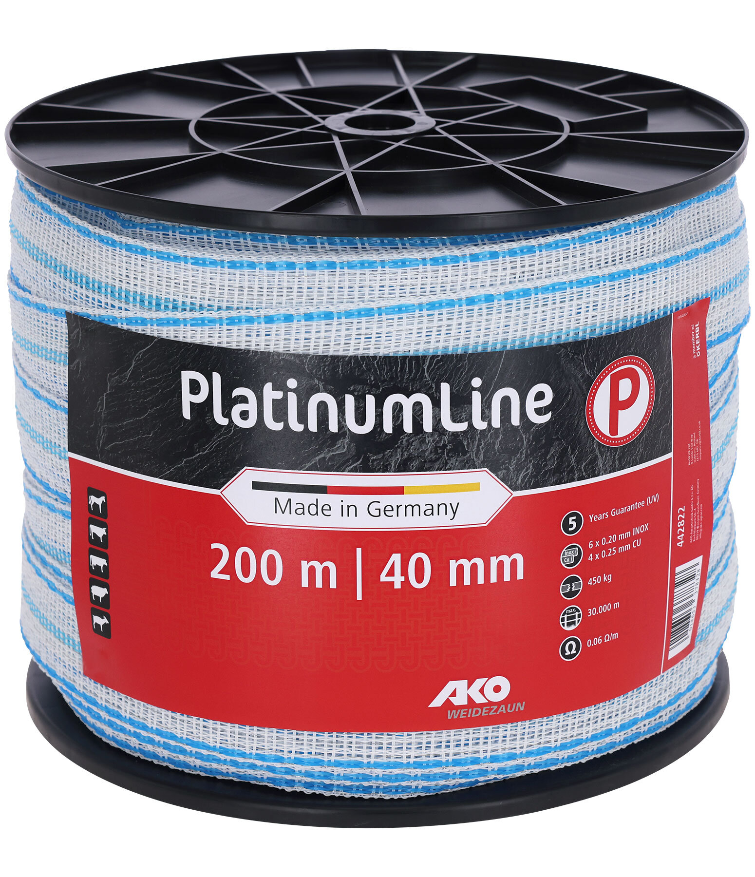 breedband PlatinumLine 200 m / 40 mm