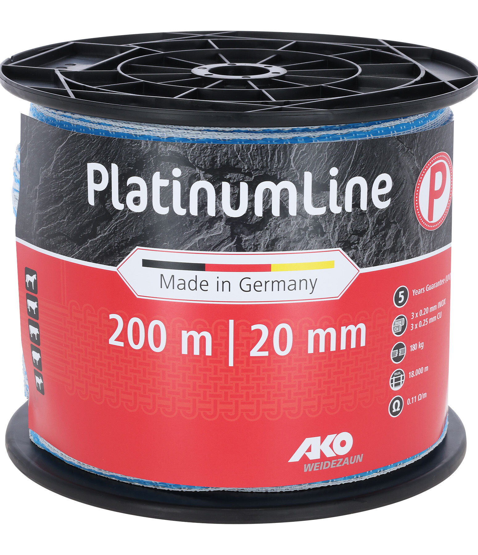 breedband PlatinumLine 200 m / 20 mm