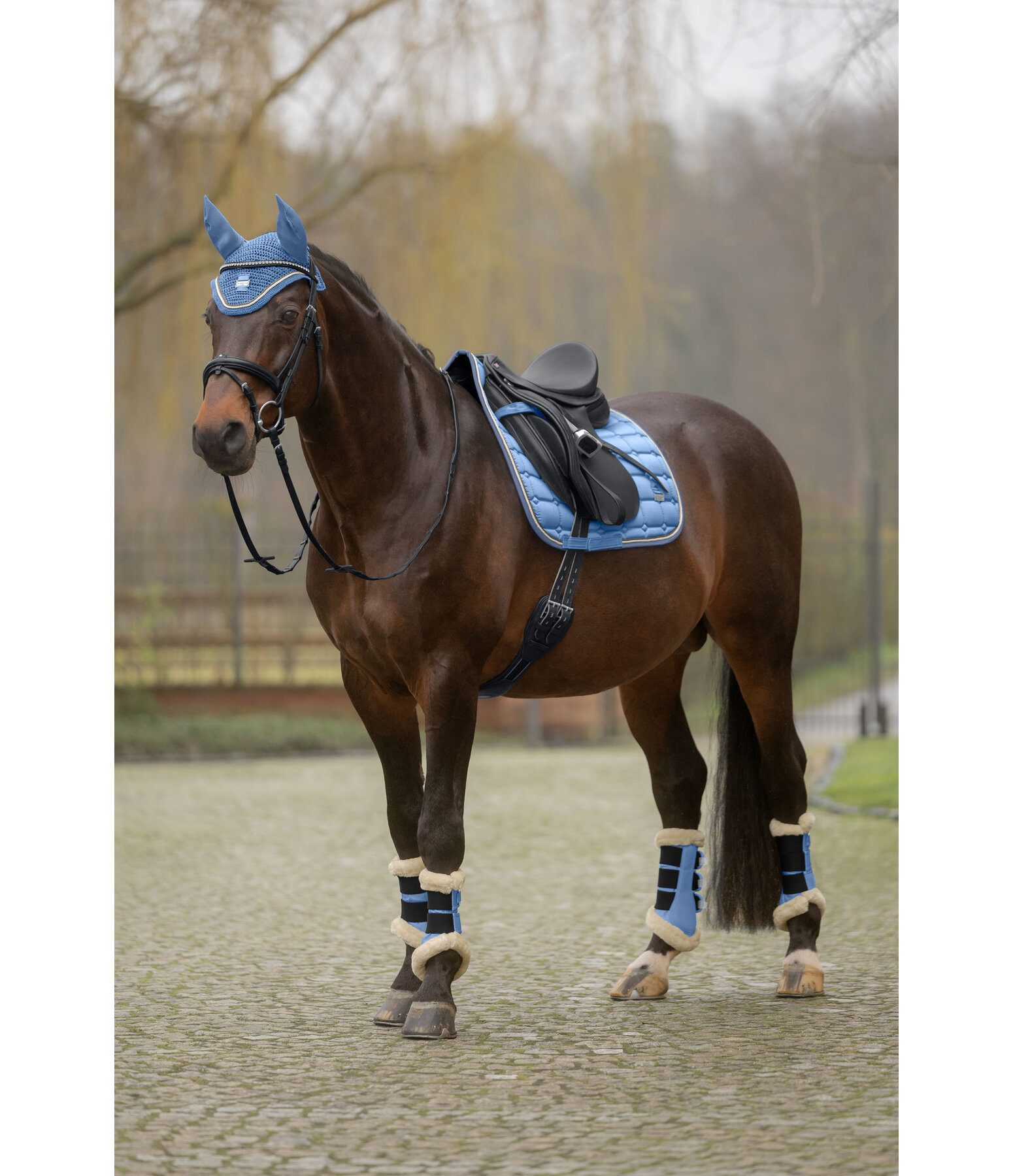 teddyfleece dressuur beenbeschermers Essential, voorbenen