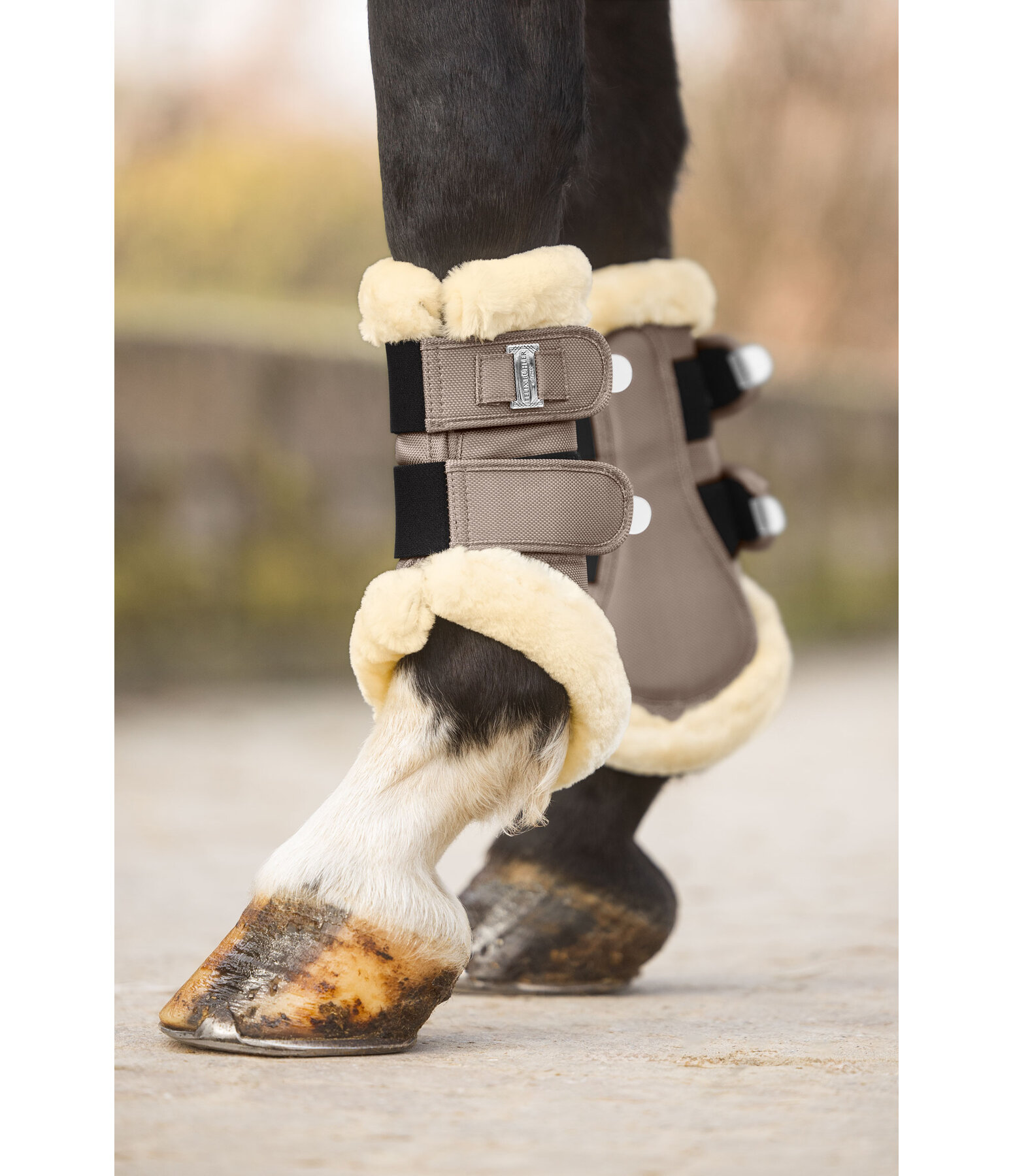 teddyfleece dressuur beenbeschermers Essential, voorbenen