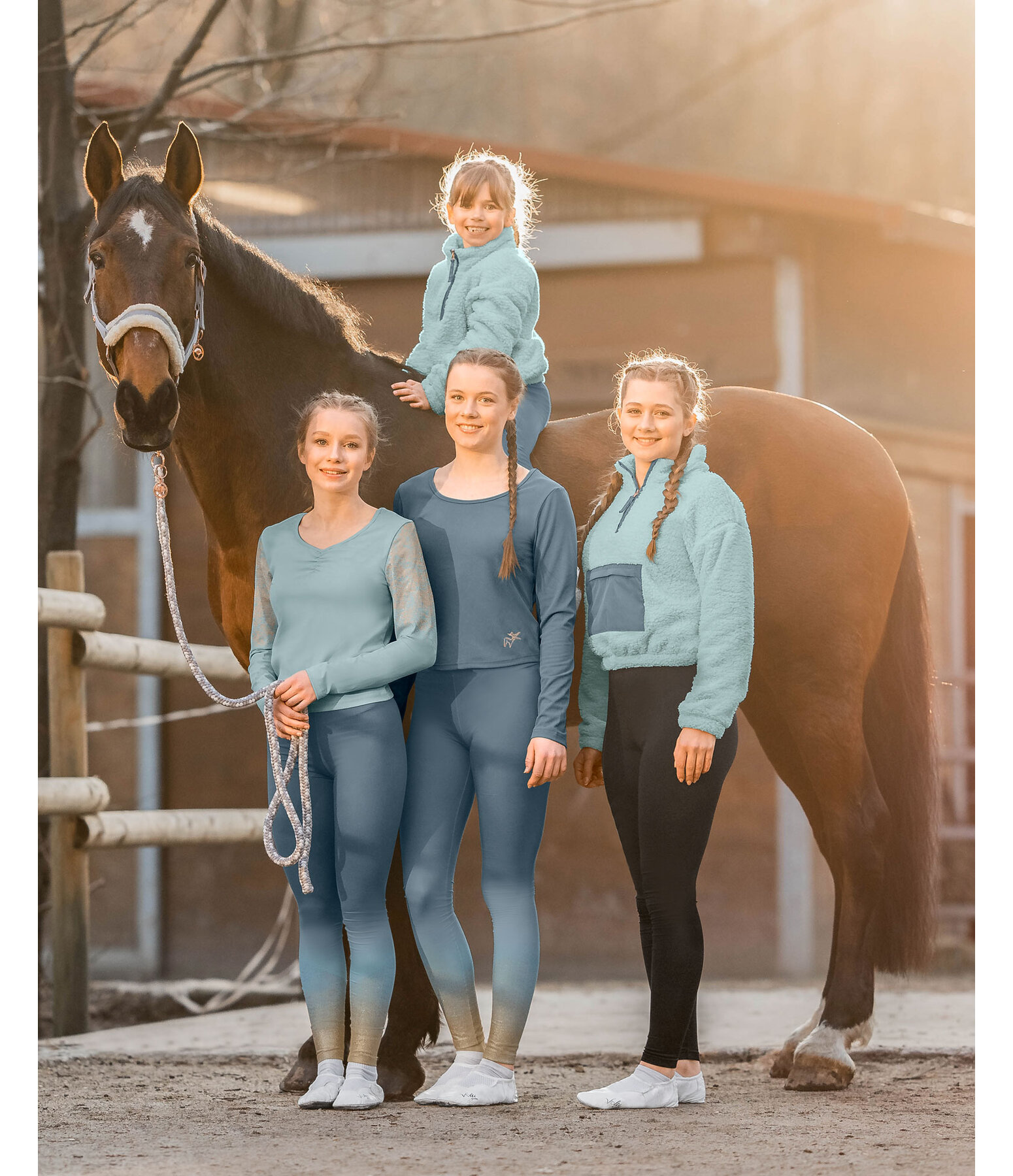 voltigelegging Icy Glitter voor dames