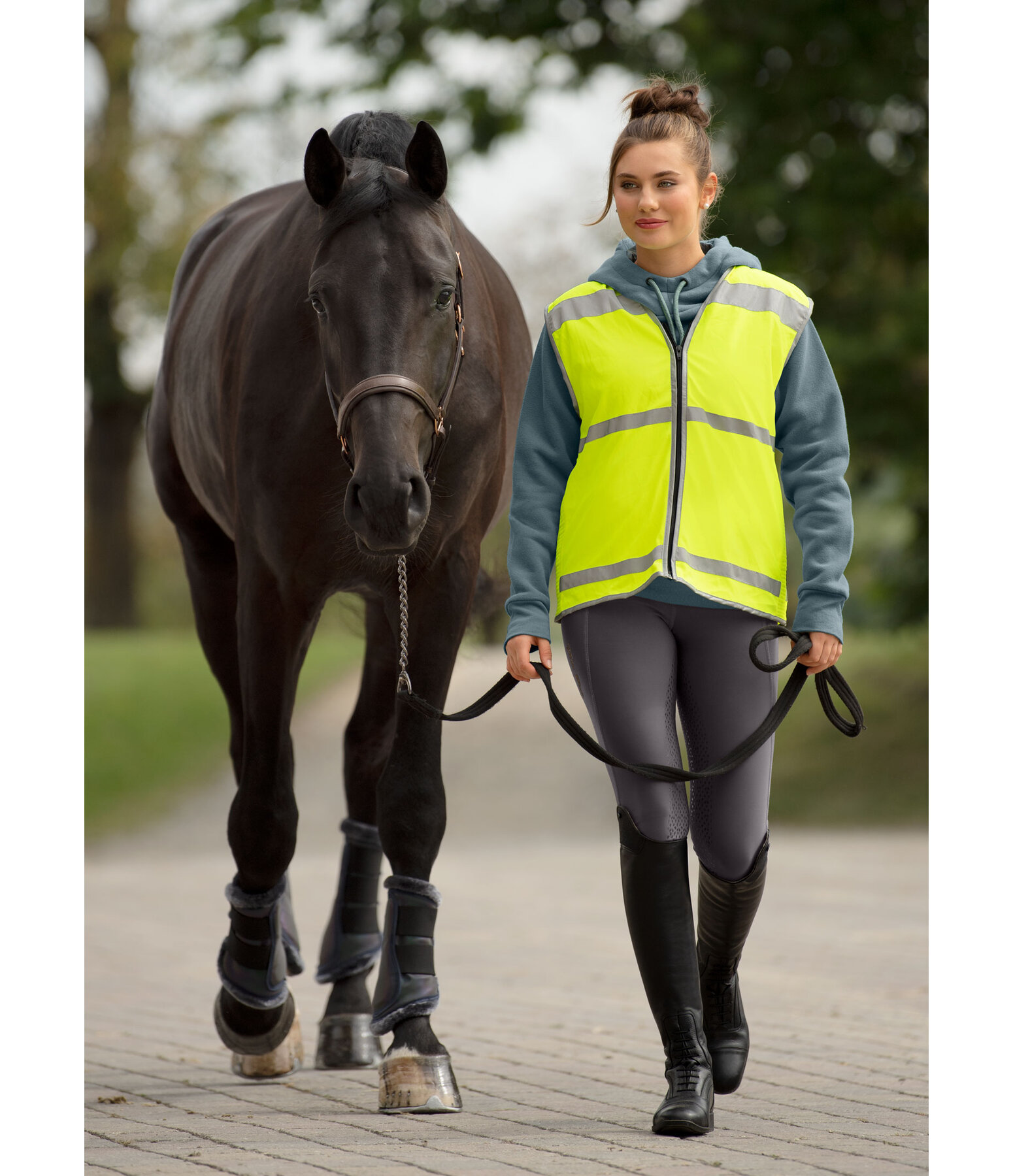 Reflex waarschuwingsvest Zip Up