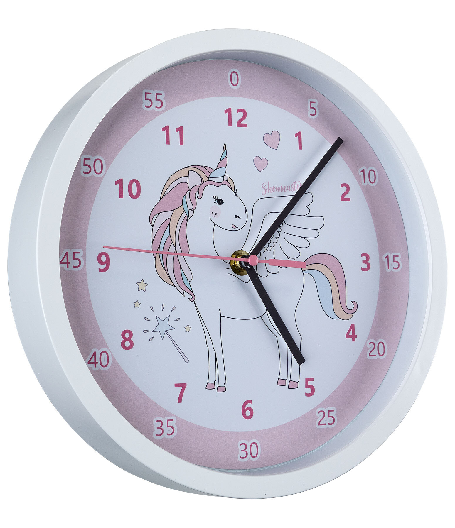 wandklok voor kinderen Be like a Unicorn