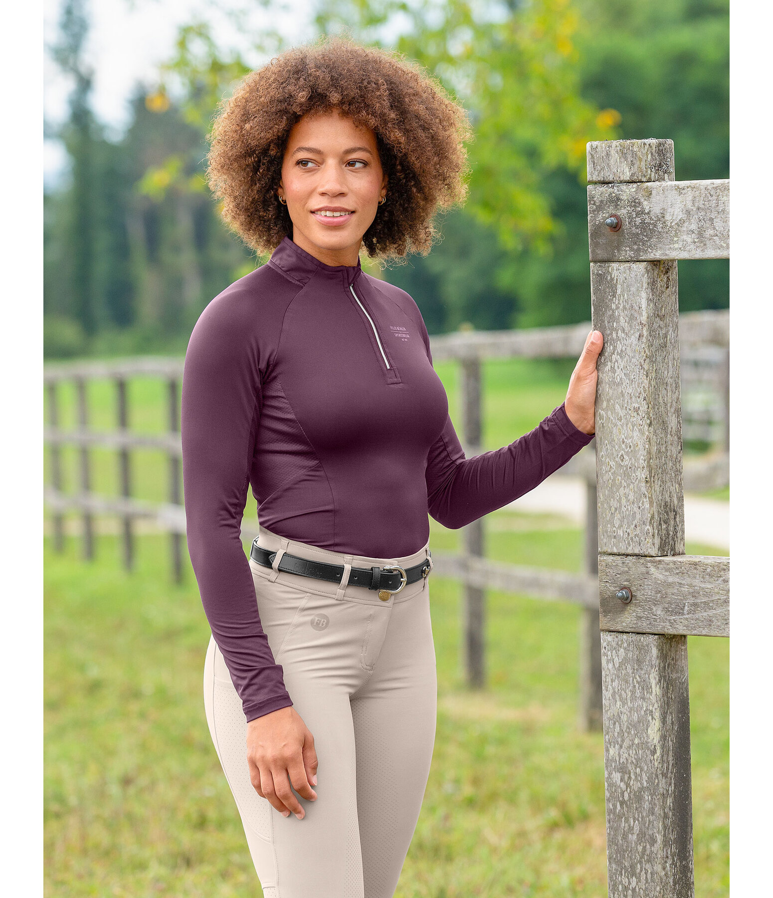 Zip-shirt Sofie