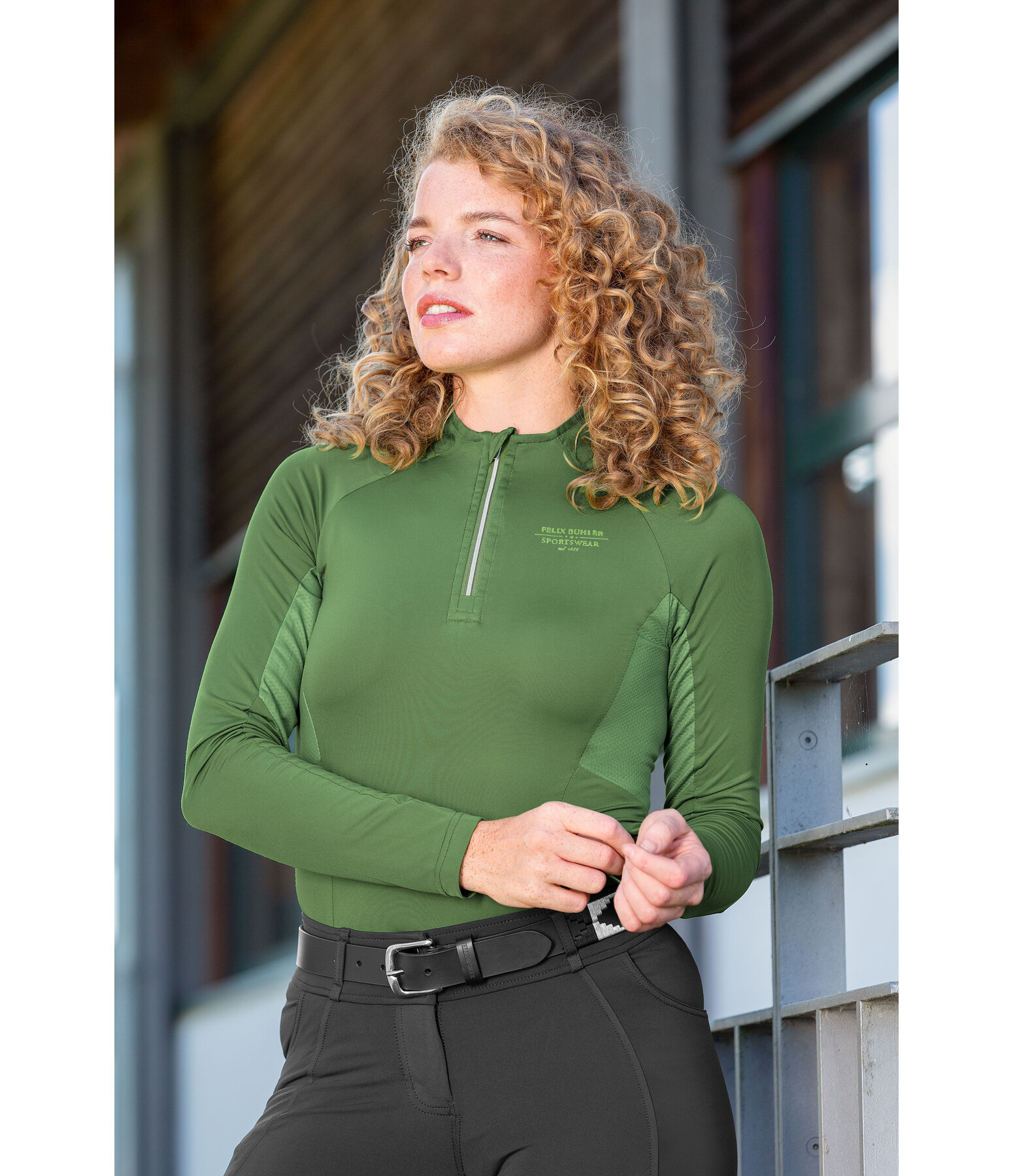 Zip-shirt Sofie