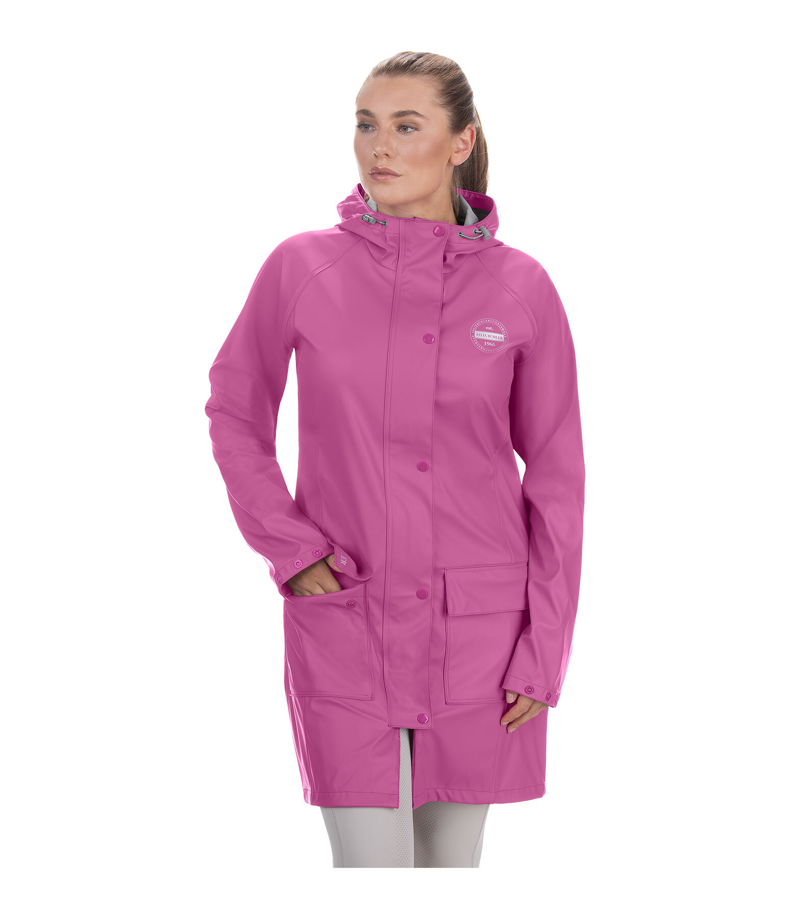 regenmantel Amy met capuchon
