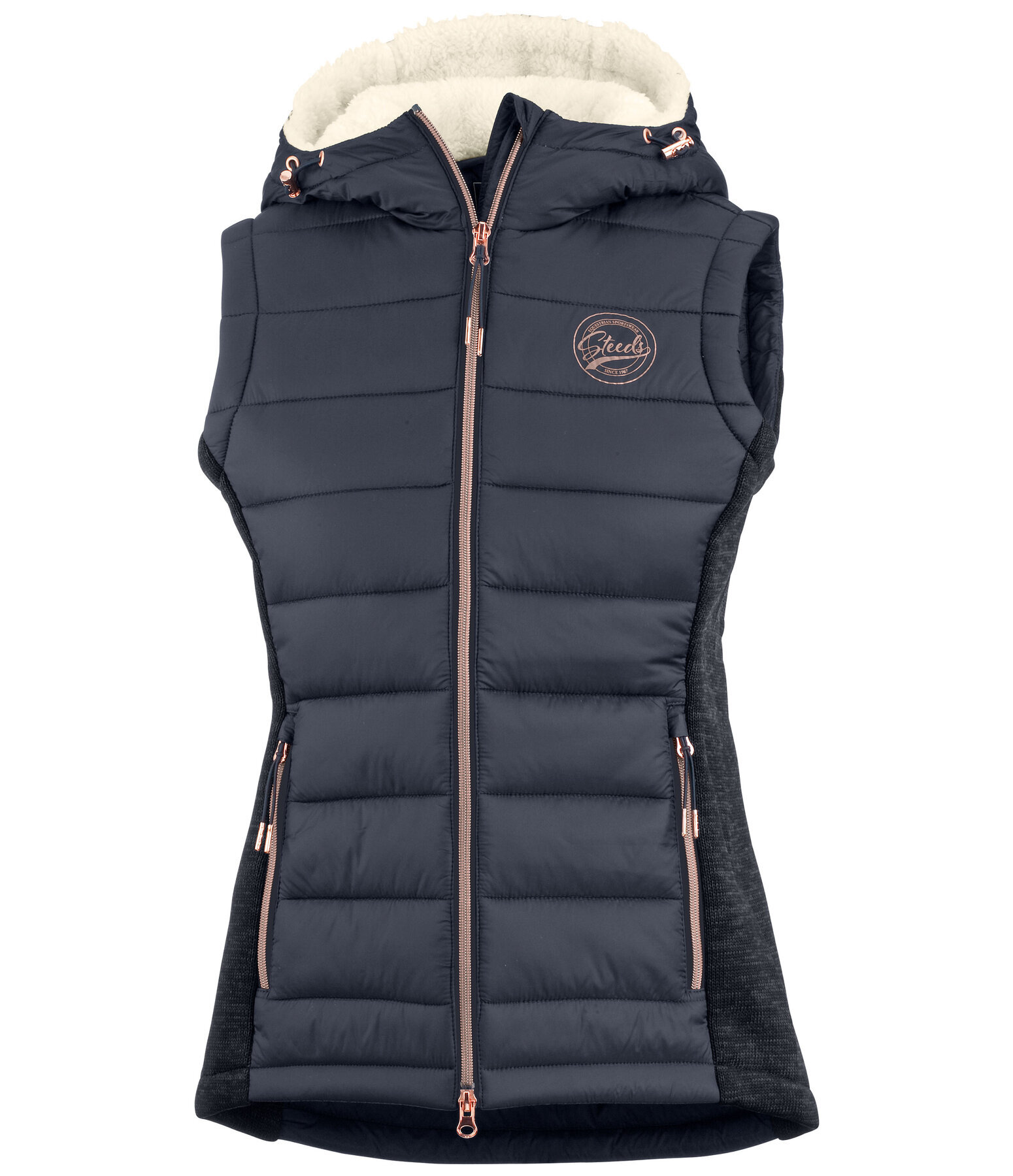 combi bodywarmer Liah met capuchon