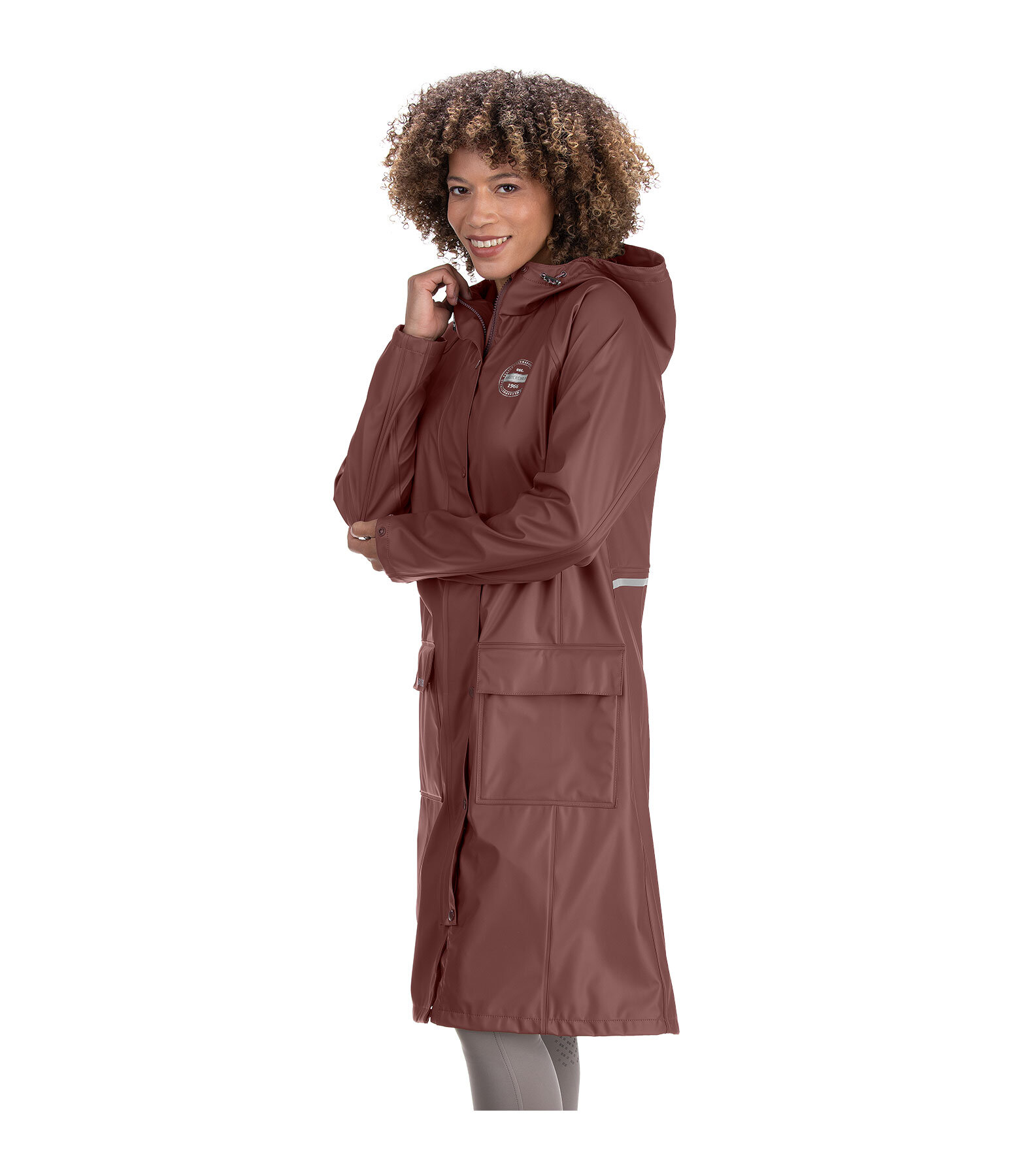 regenmantel Frieda met capuchon