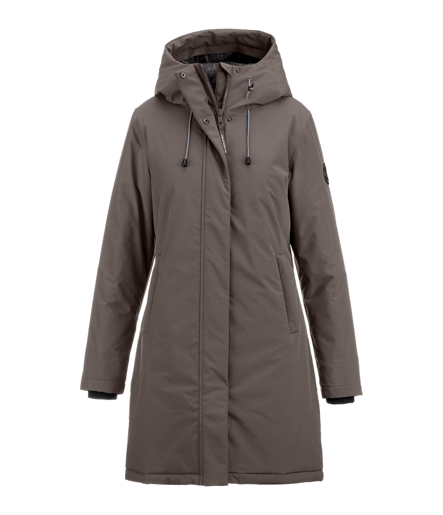 rijmantel Amelie met capuchon